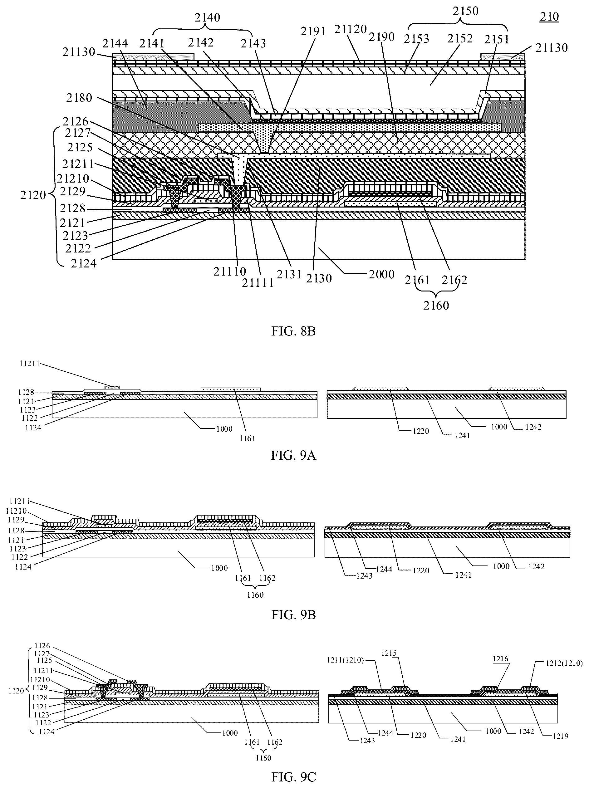 Patent US12310200 Figure 6 – Display substrate including configuration of insulation layers covering contact pads in bonding region, and manufacturing method thereof
