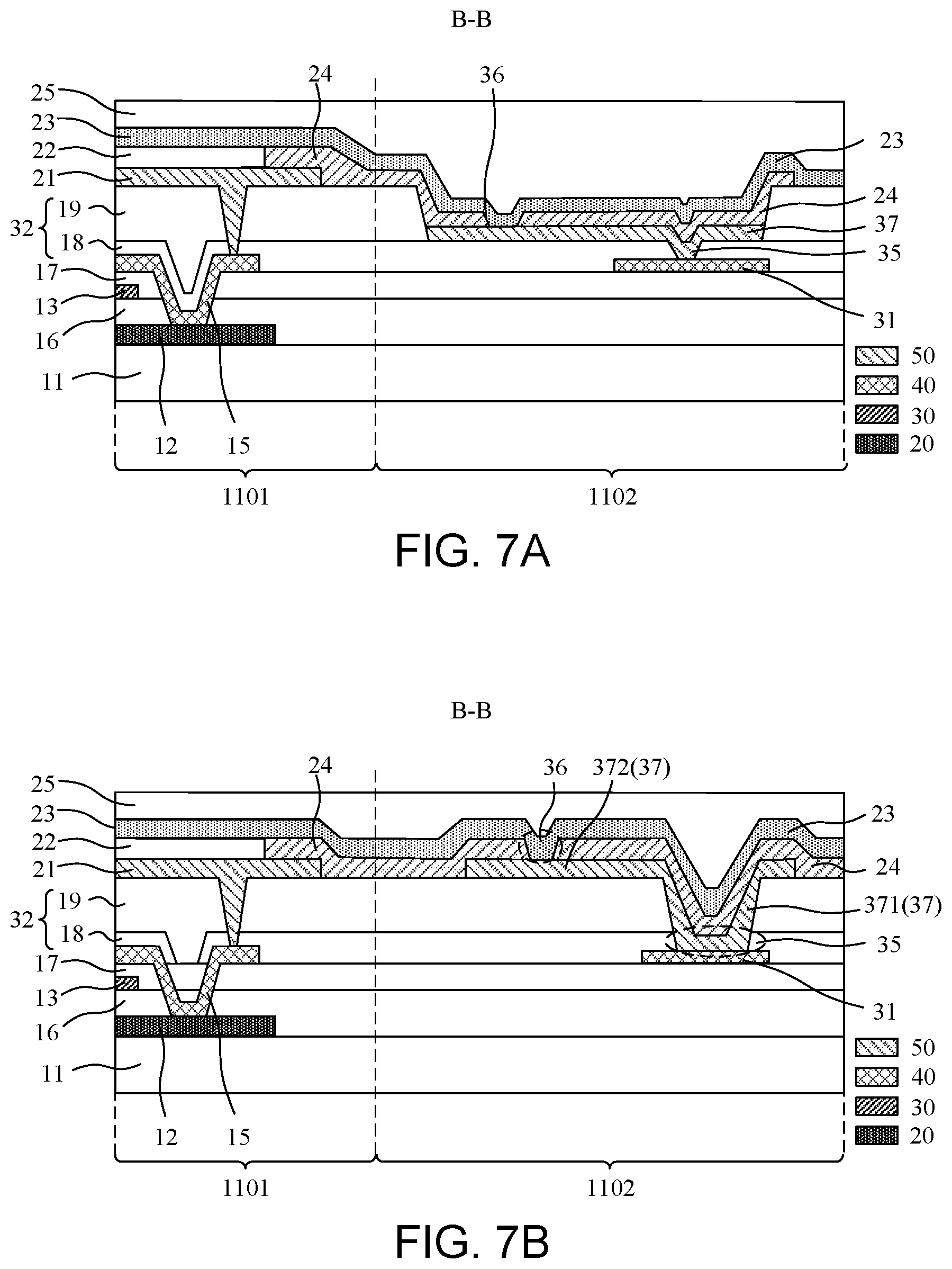 Patent US12310203 Figure 5 – Display substrate with spacers on cathode power line and display apparatus