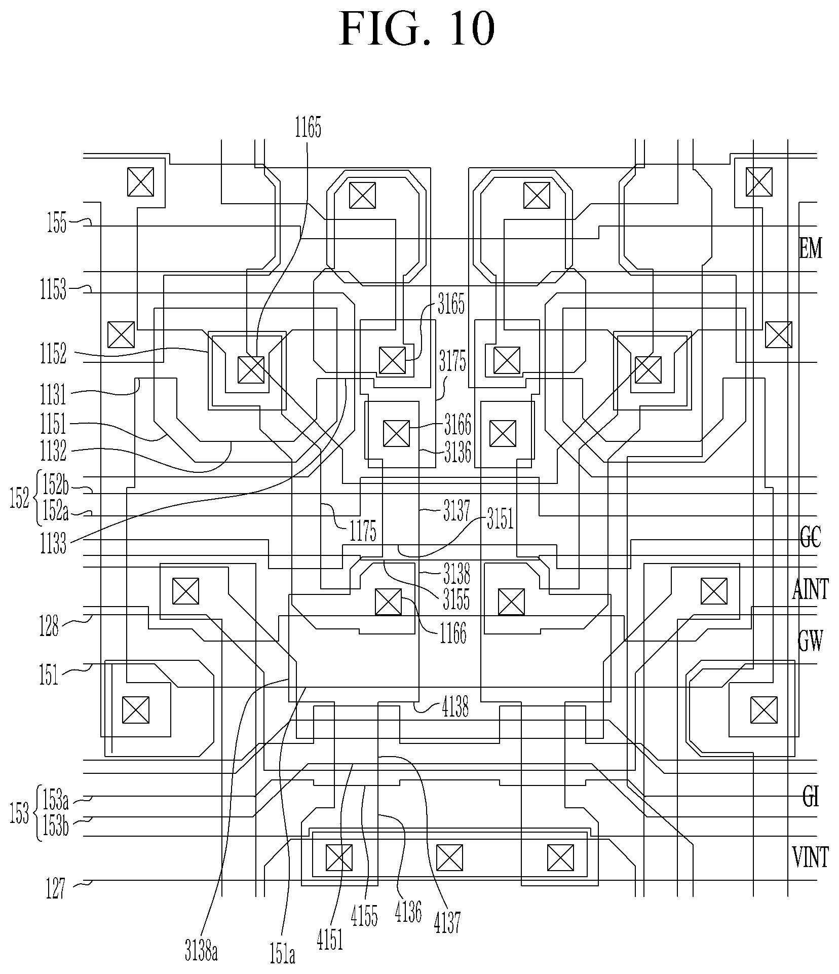 Patent US12310205 Figure 10 – Display device