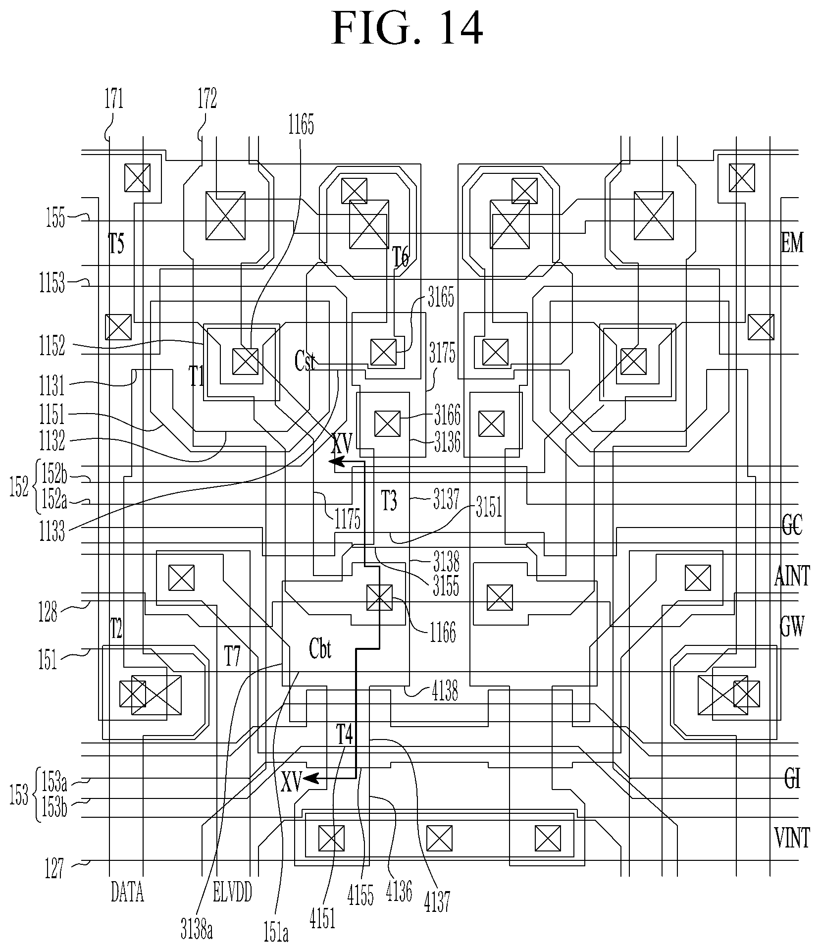 Patent US12310205 Figure 14 – Display device