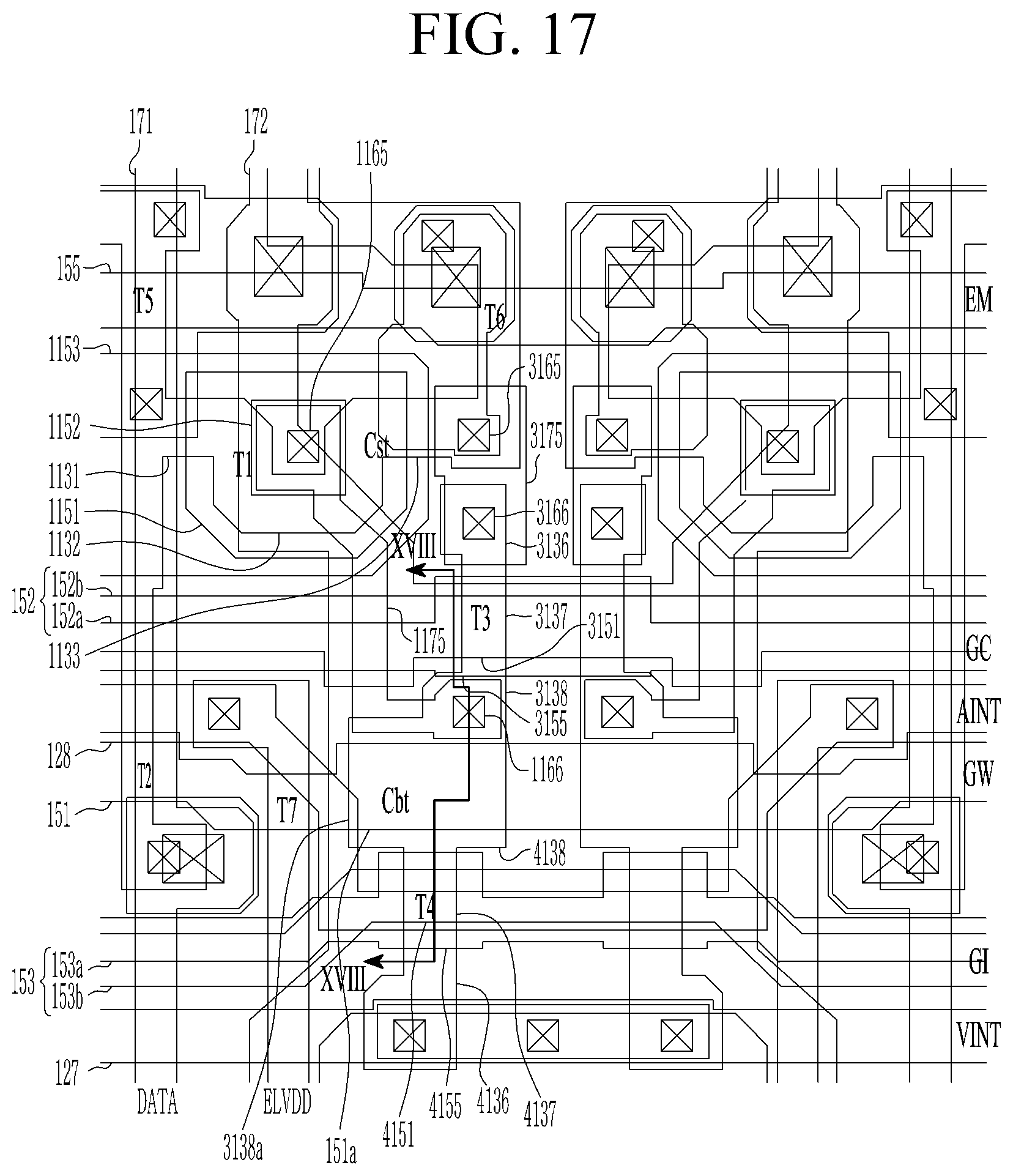 Patent US12310205 Figure 17 – Display device