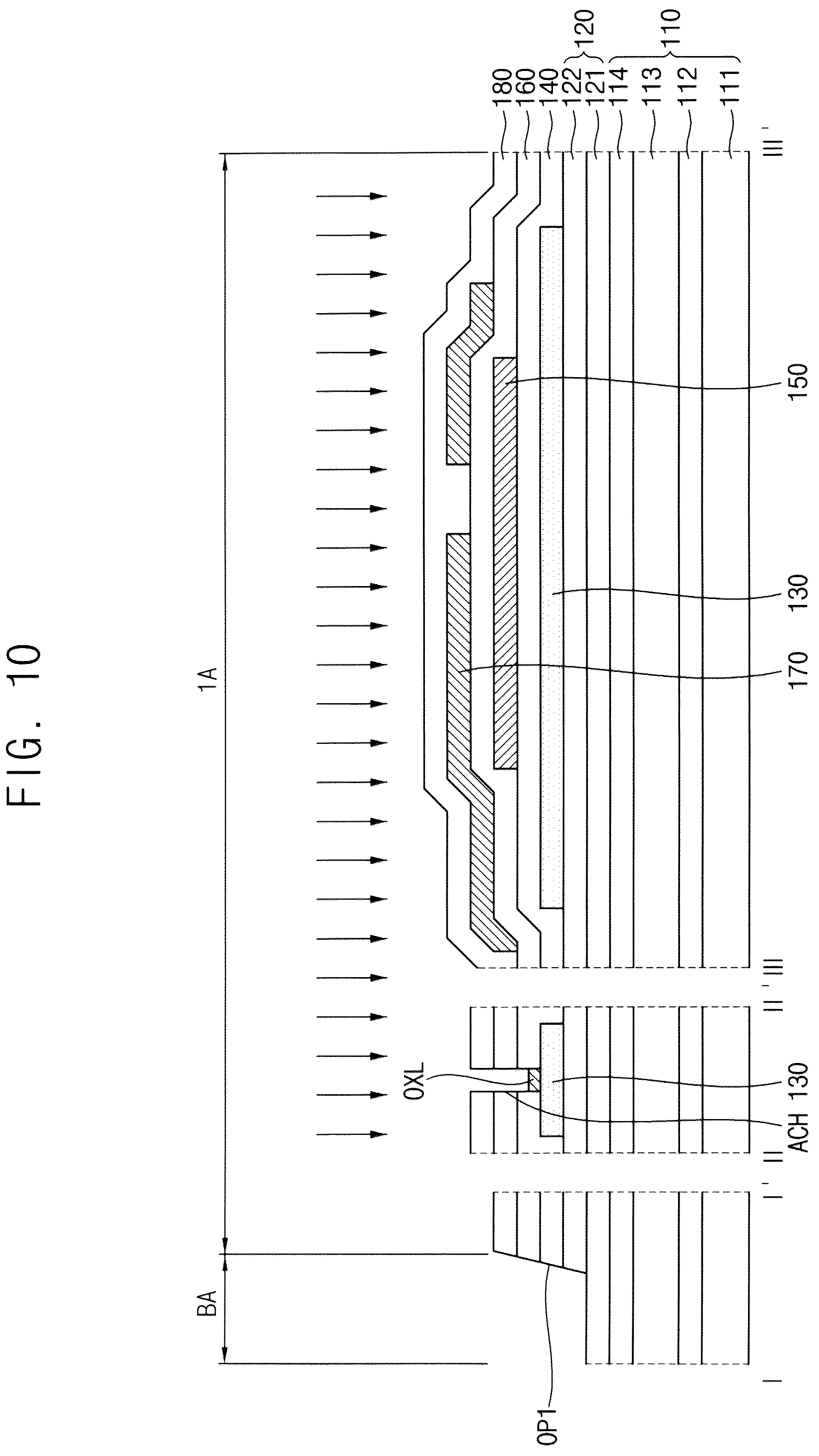 Patent US12310206 Figure 9 – Method of manufacturing display device including third conductive layer connected to active layer and directly contacts first conductive layer