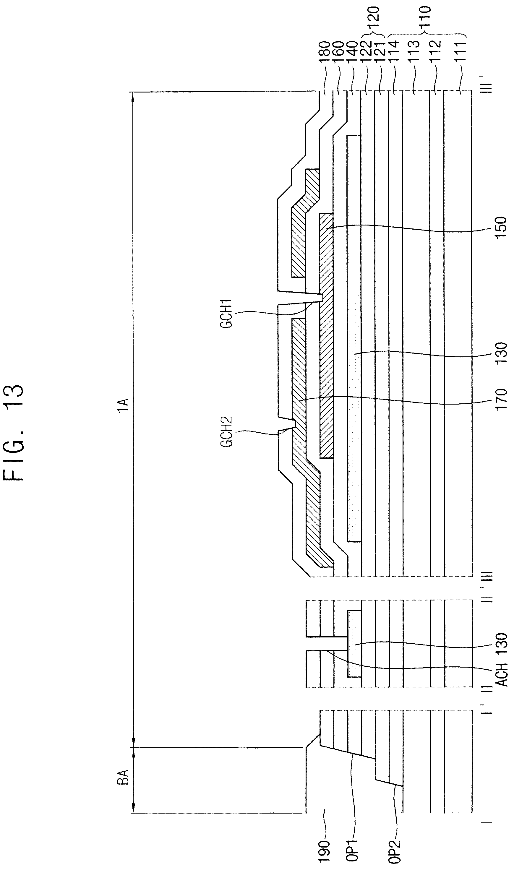 Patent US12310206 Figure 12 – Method of manufacturing display device including third conductive layer connected to active layer and directly contacts first conductive layer