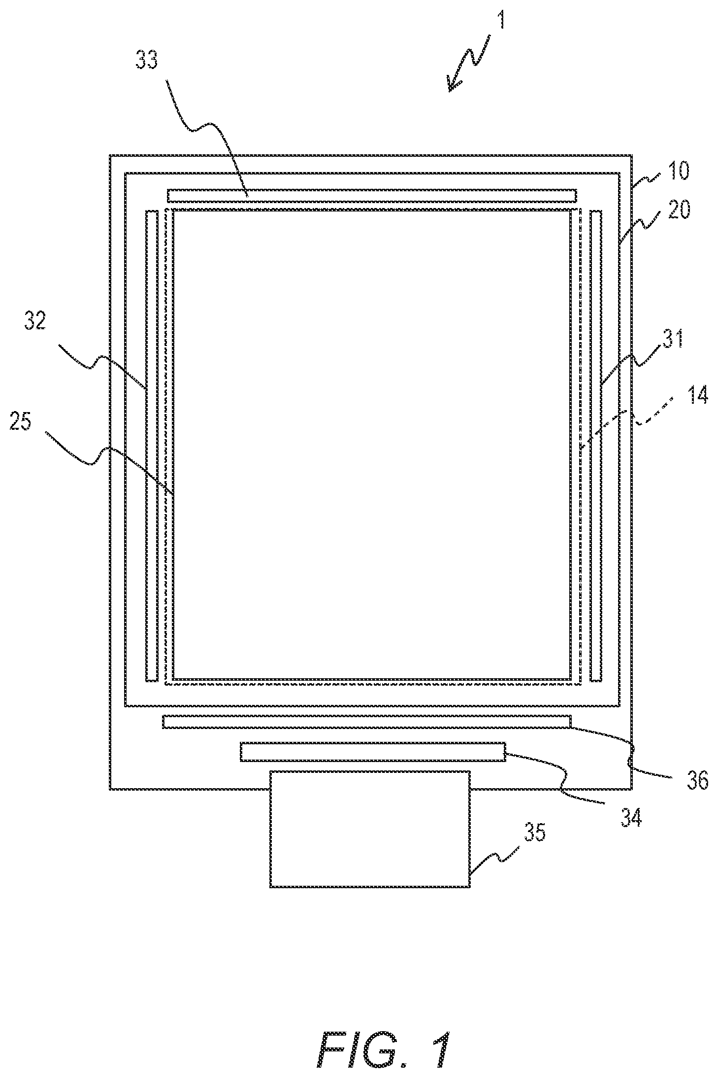 Patent US12310210 — OLED light-emitting device, display device, electronic device, and method of manufacturing OLED light-emitting device — Figure 1