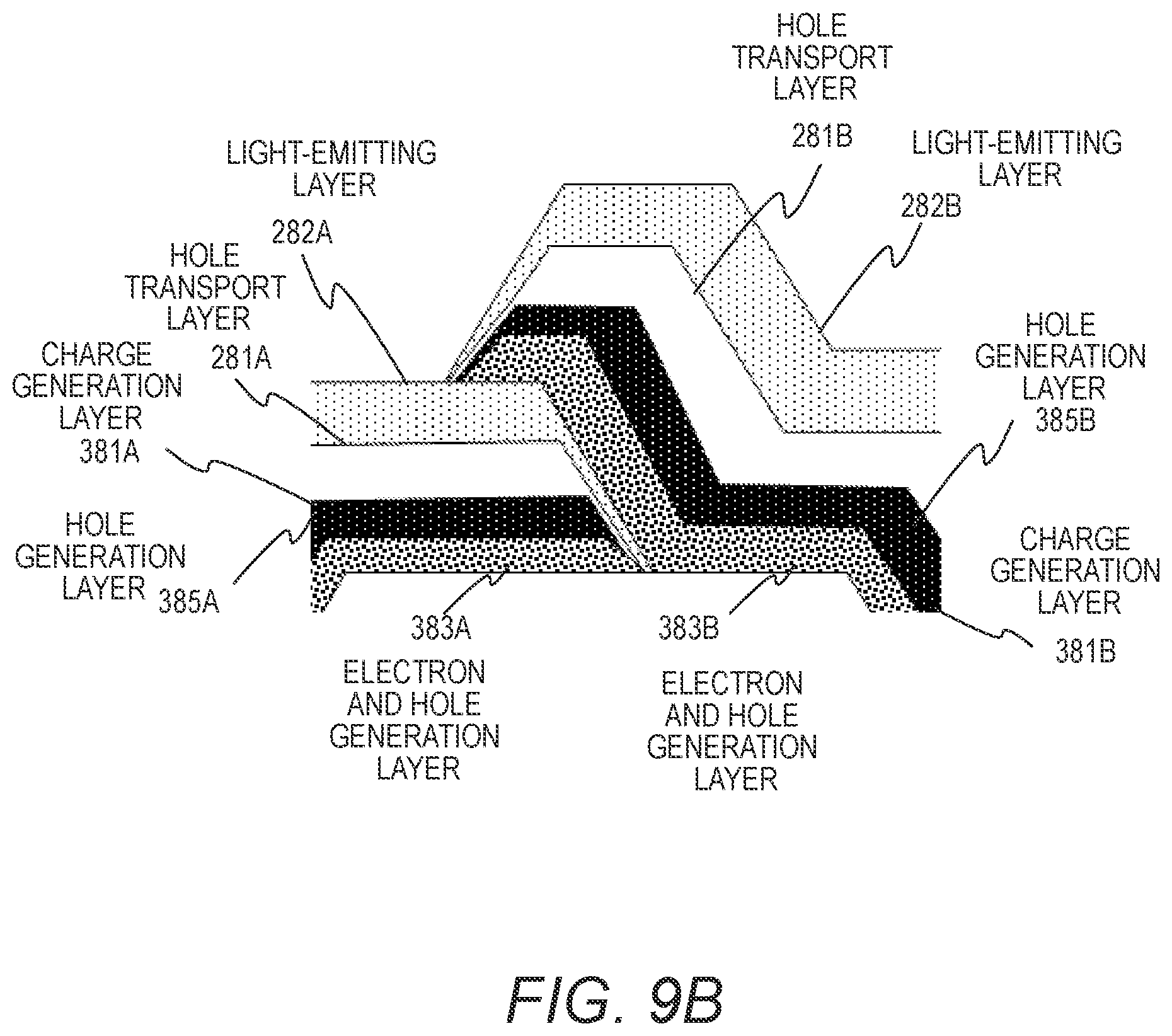 Patent US12310210 Figure 14 – OLED light-emitting device, display device, electronic device, and method of manufacturing OLED light-emitting device