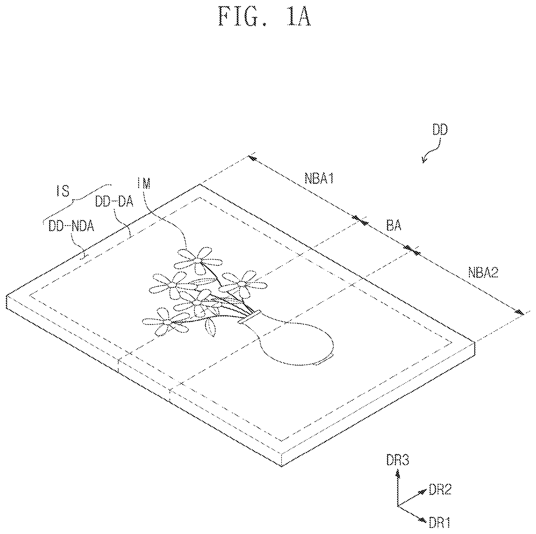 Patent US12310218 Figure 1 – Flexible display device