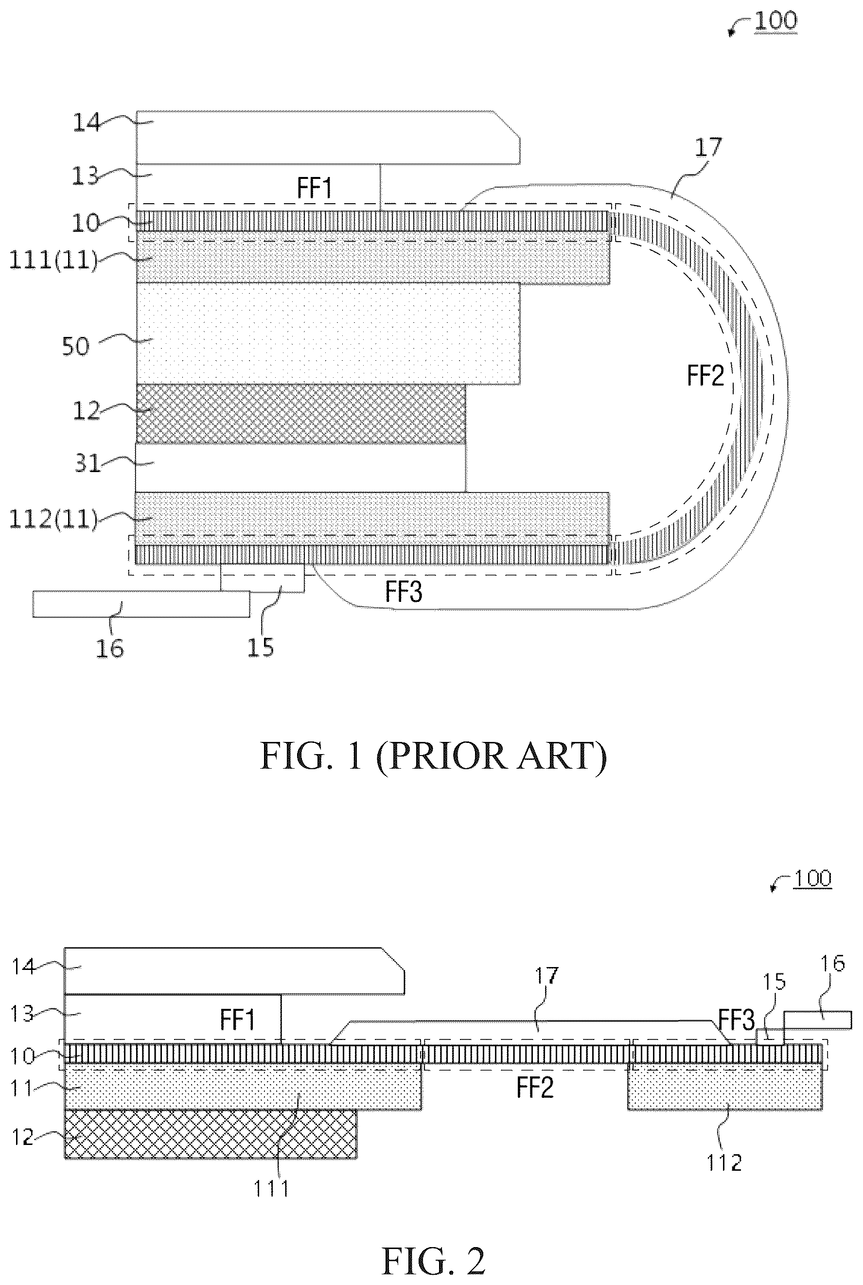 Patent US12310220 Figure 1 – Display device and display terminal