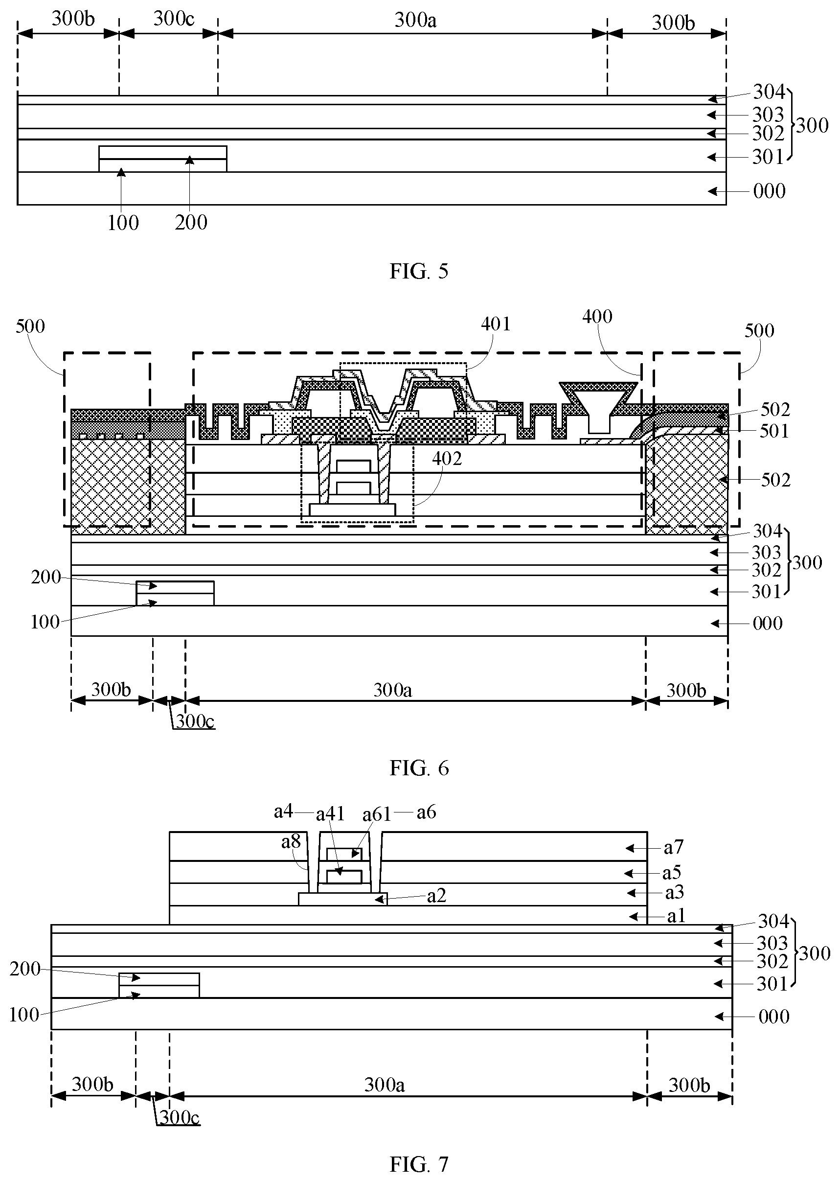 Patent US12310225 Figure 3 – Stretchable display panel and method for manufacturing same, and display device