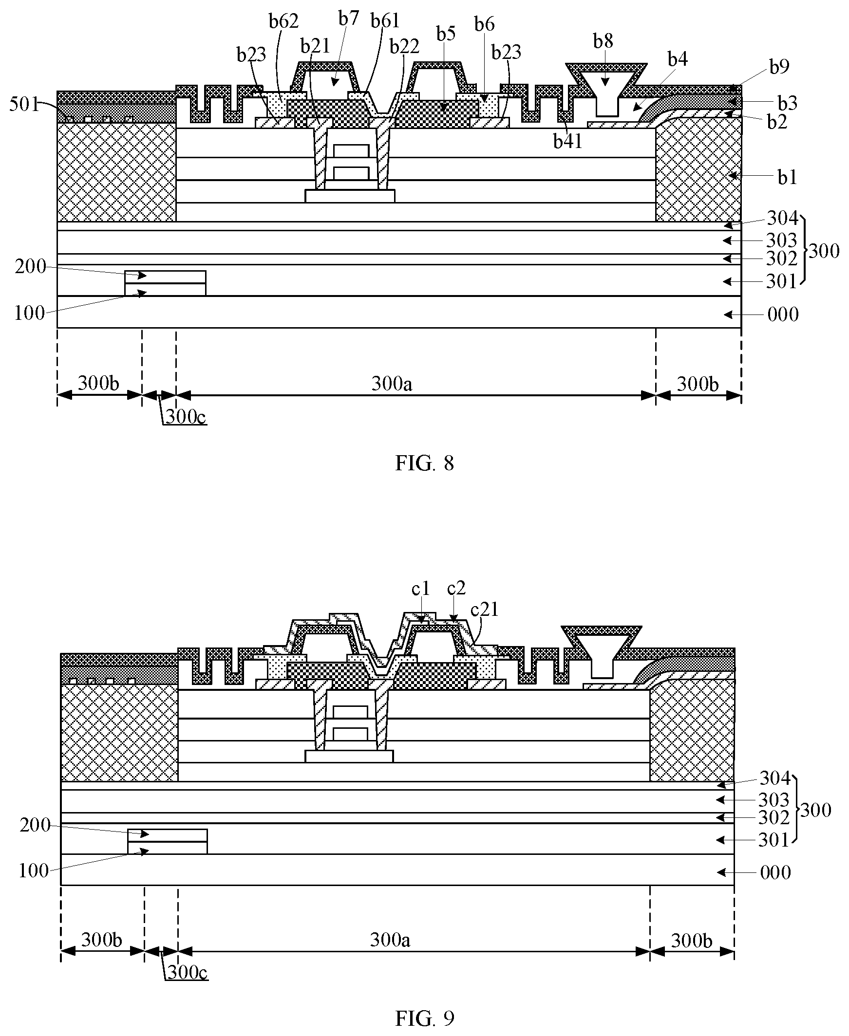 Patent US12310225 Figure 4 – Stretchable display panel and method for manufacturing same, and display device