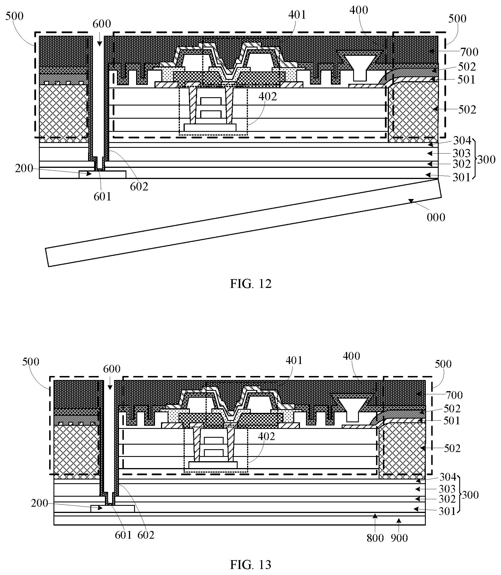 Patent US12310225 Figure 6 – Stretchable display panel and method for manufacturing same, and display device