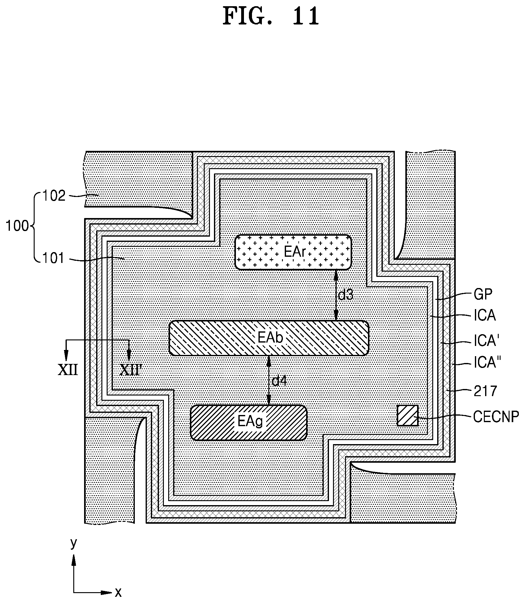 Patent US12310227 Figure 12 – Display device
