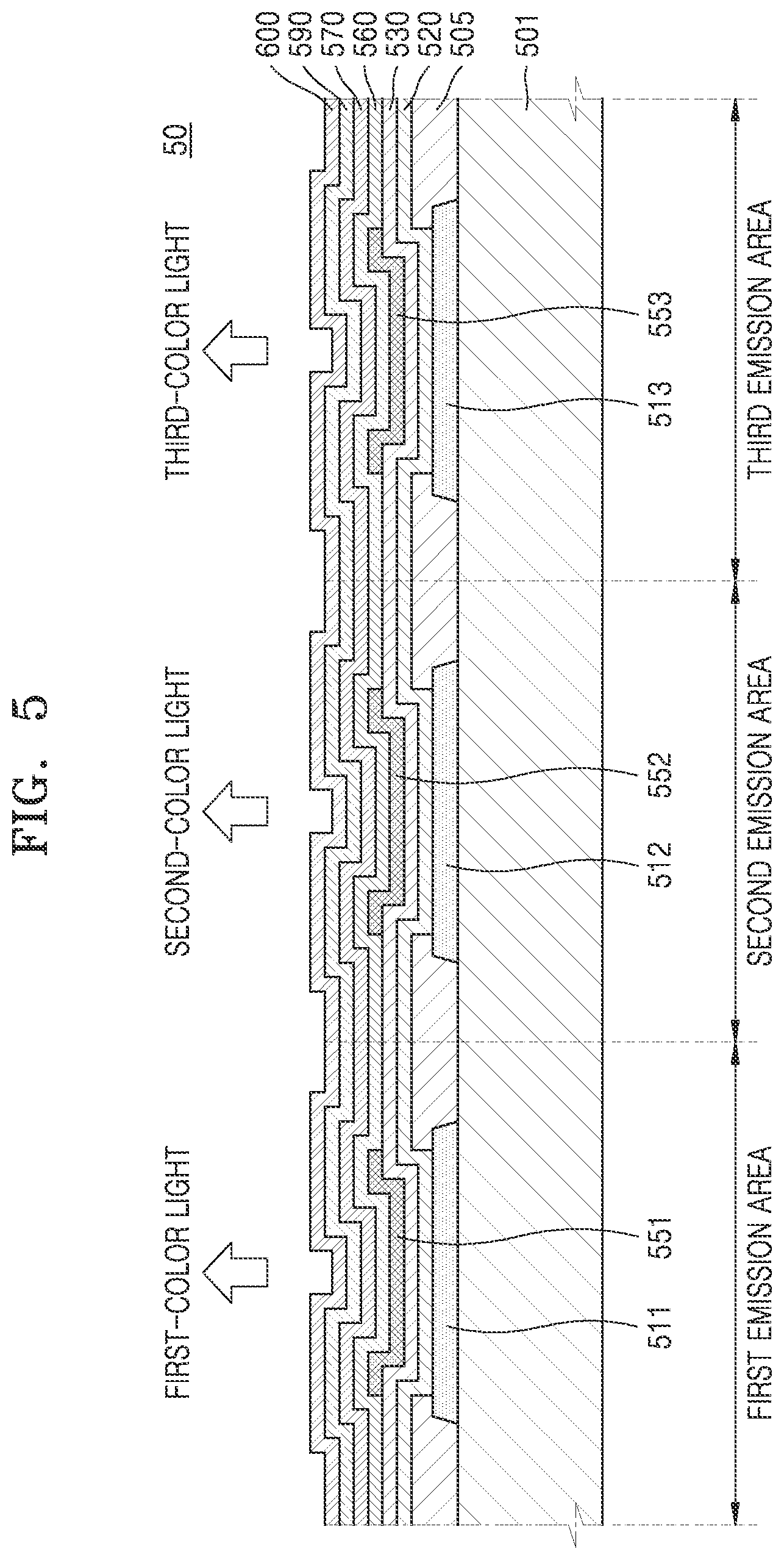 Patent US12310234 Figure 3 – Organic light-emitting device and apparatus including the same