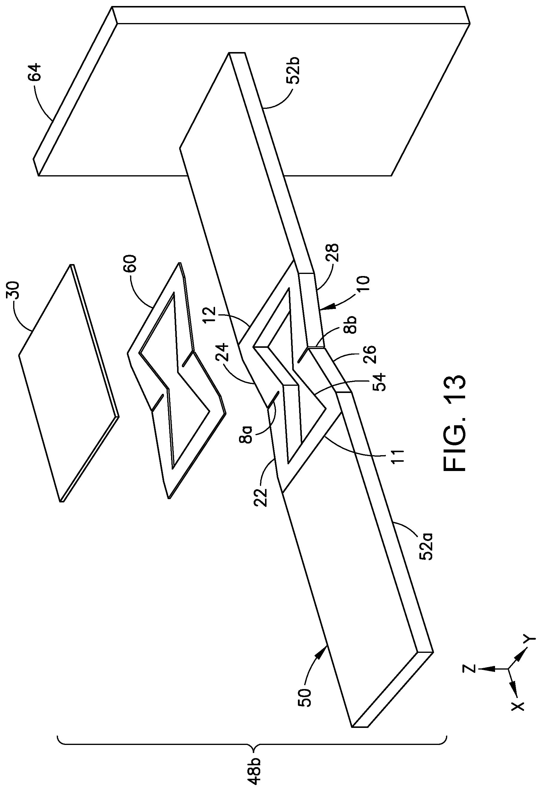 Patent US12310244 Figure 13 – Metamaterial-based substrate for piezoelectric energy harvesters
