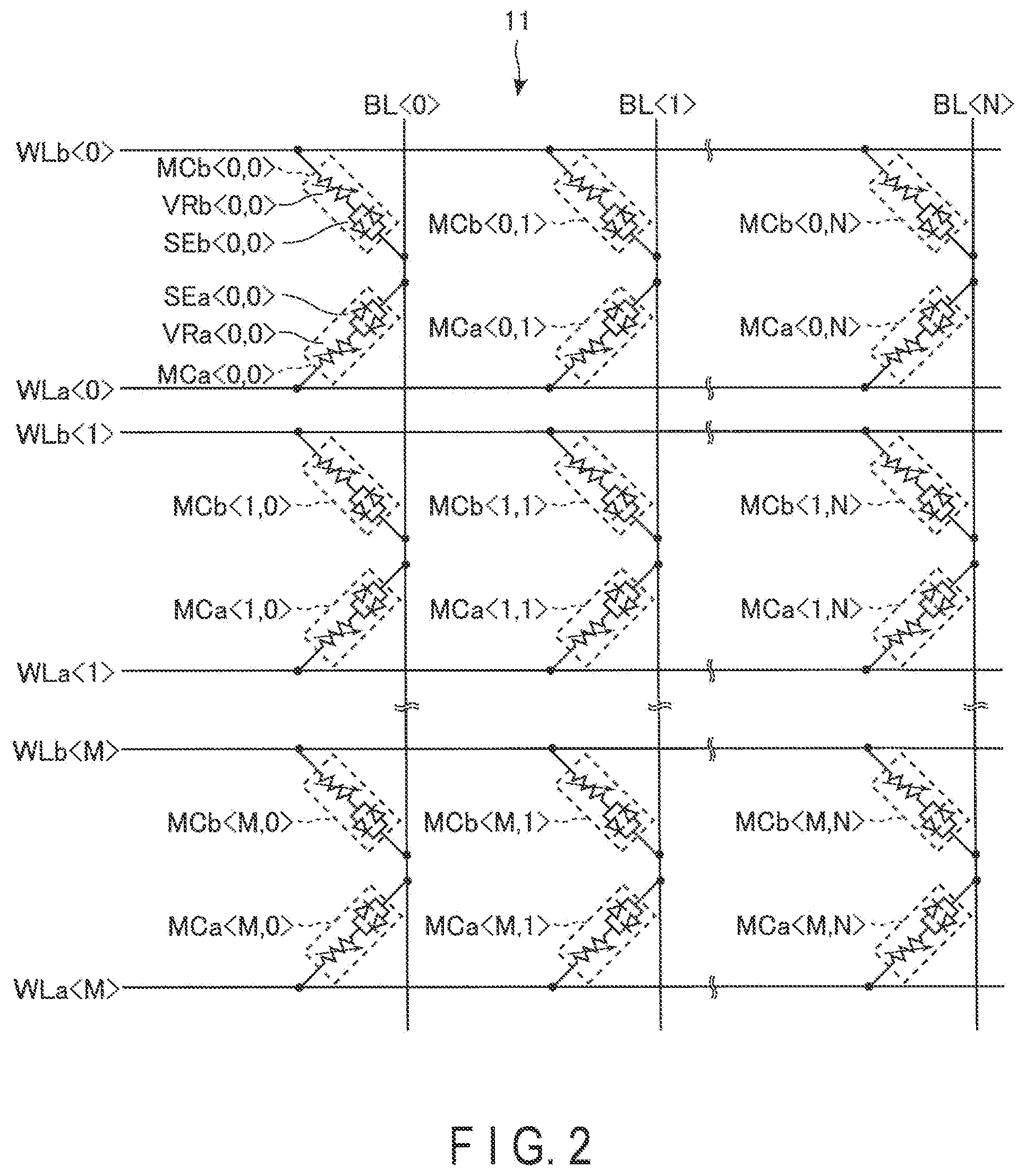Patent US12310251 Figure 2 – Magnetoresistance memory device and method of manufacturing magnetoresistance memory device