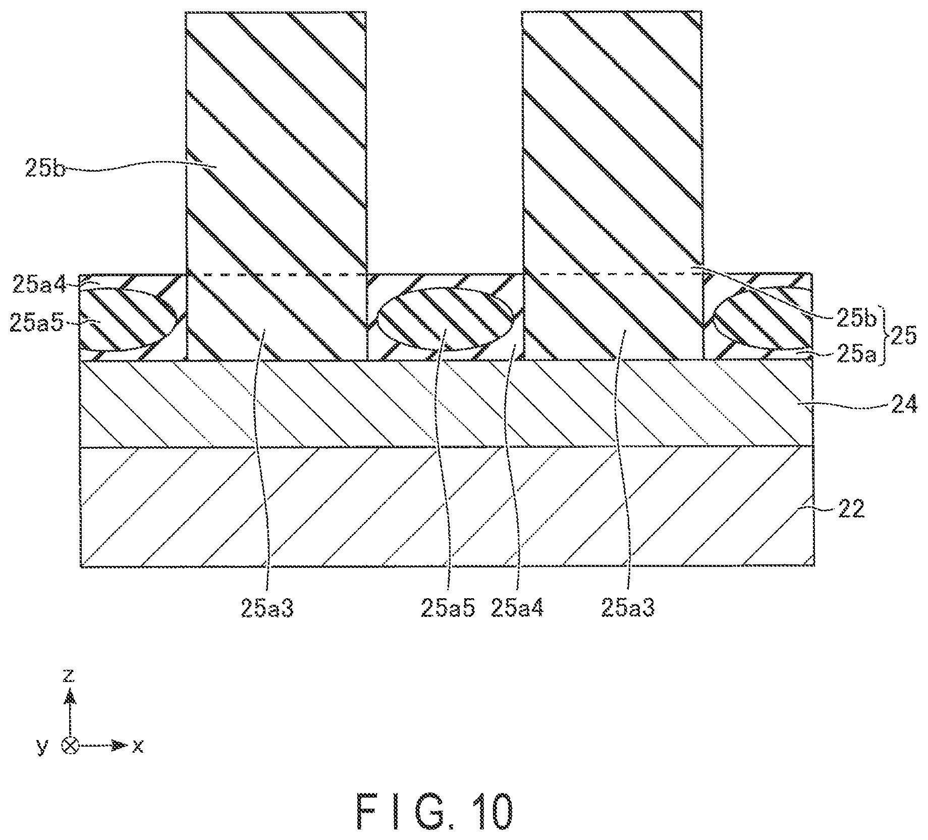 Patent US12310251 Figure 10 – Magnetoresistance memory device and method of manufacturing magnetoresistance memory device