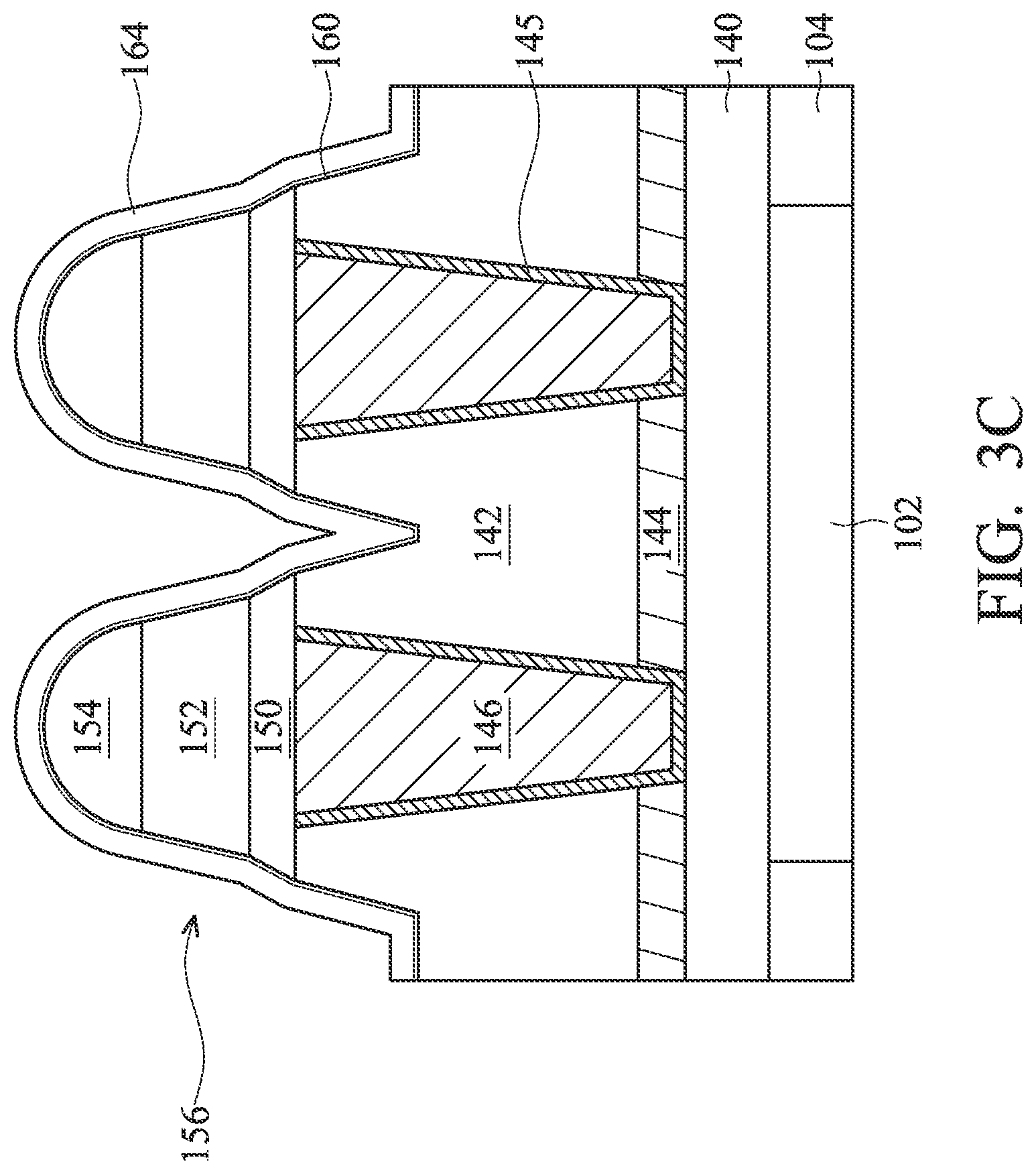 Patent US12310252 Figure 5 – Semiconductor memory structure and method for forming the semiconductor memory structure