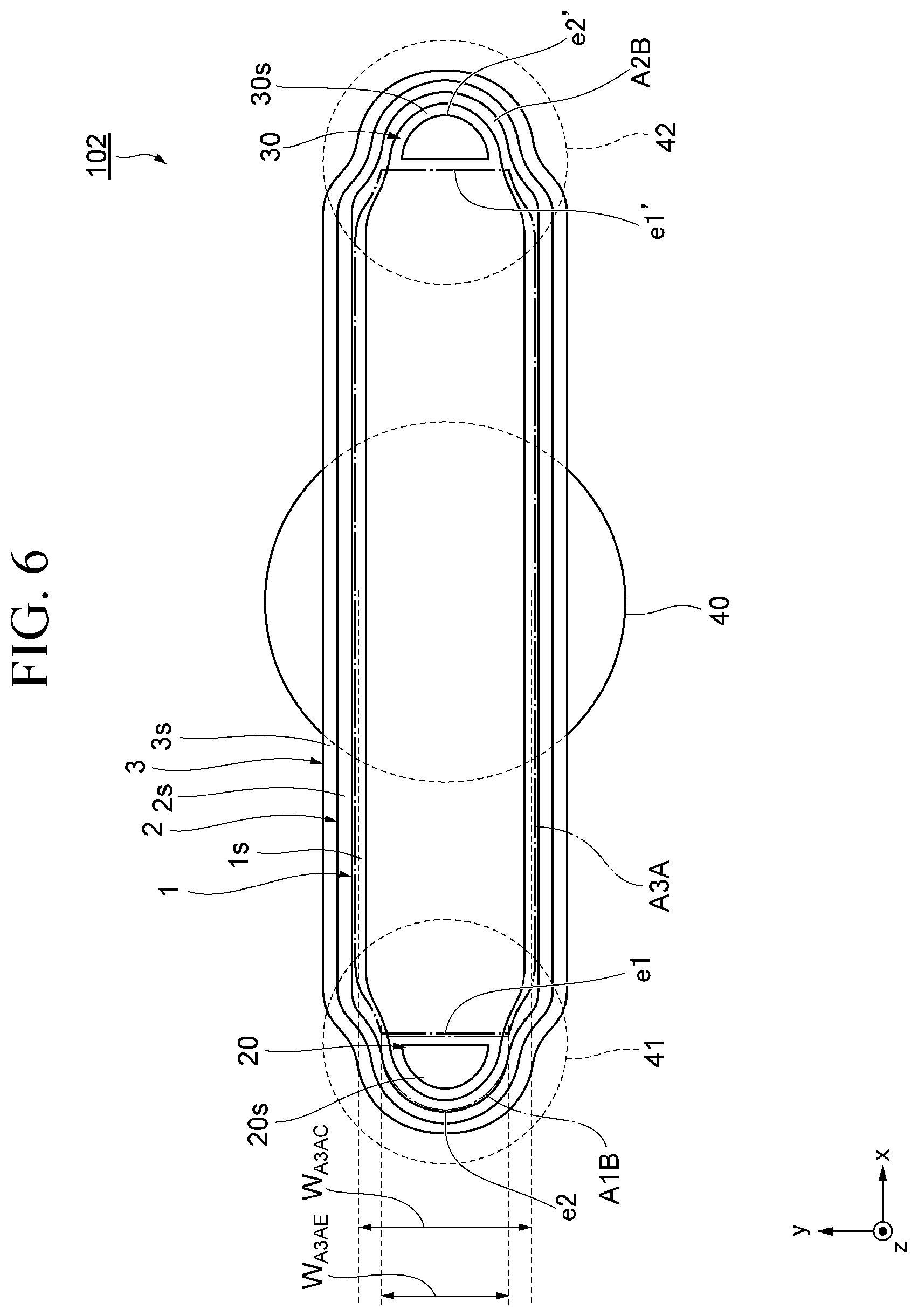 Patent US12310253 Figure 6 – Magnetic domain wall movement element and magnetic array
