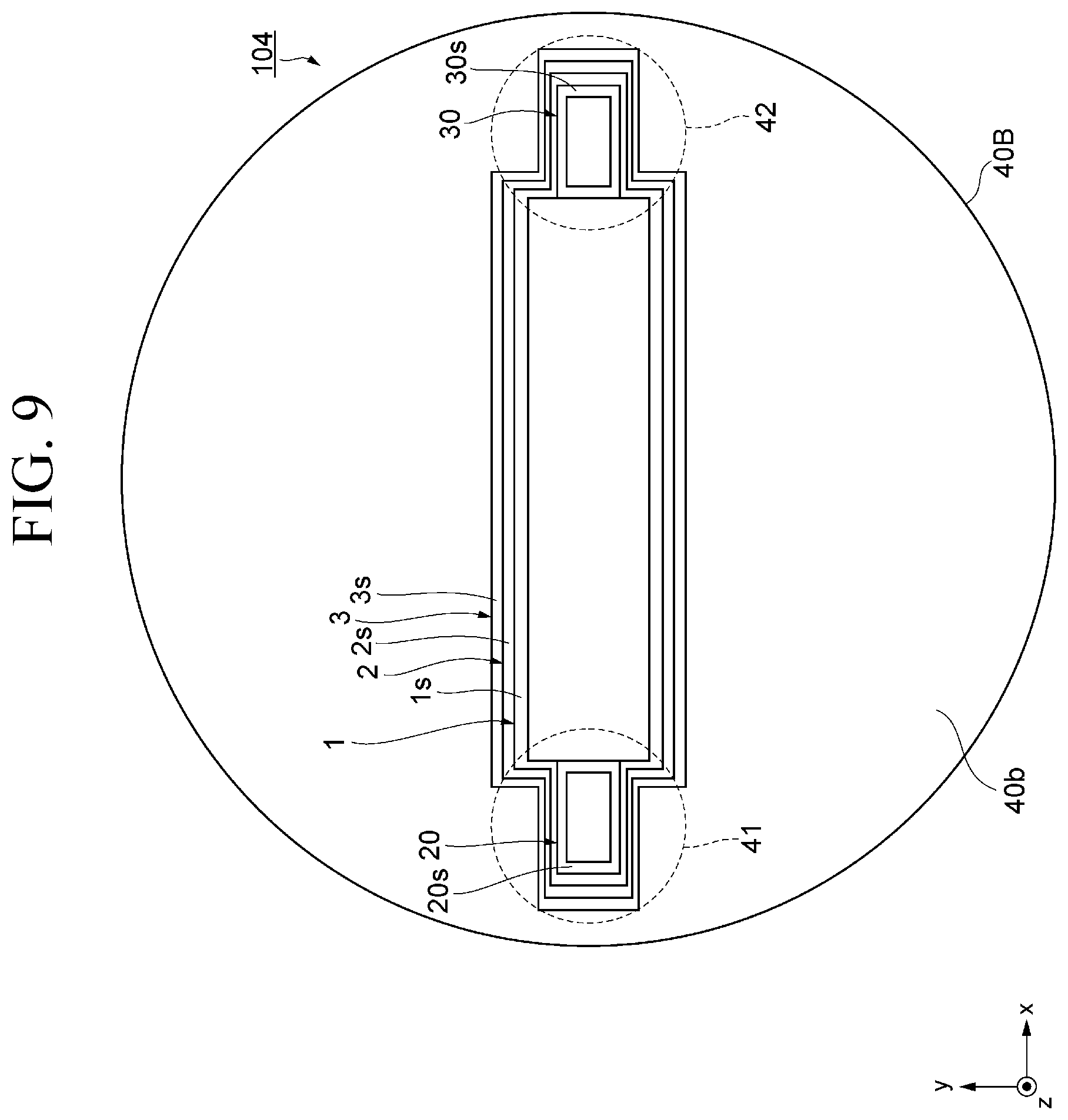 Patent US12310253 Figure 9 – Magnetic domain wall movement element and magnetic array