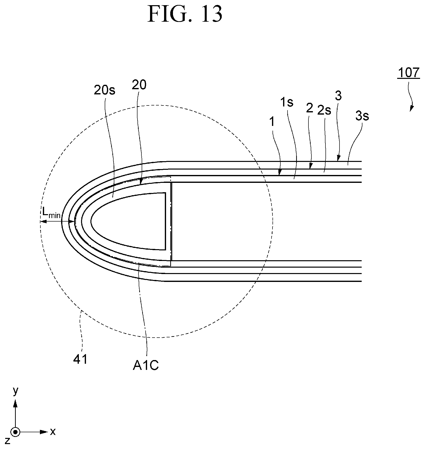 Patent US12310253 Figure 13 – Magnetic domain wall movement element and magnetic array