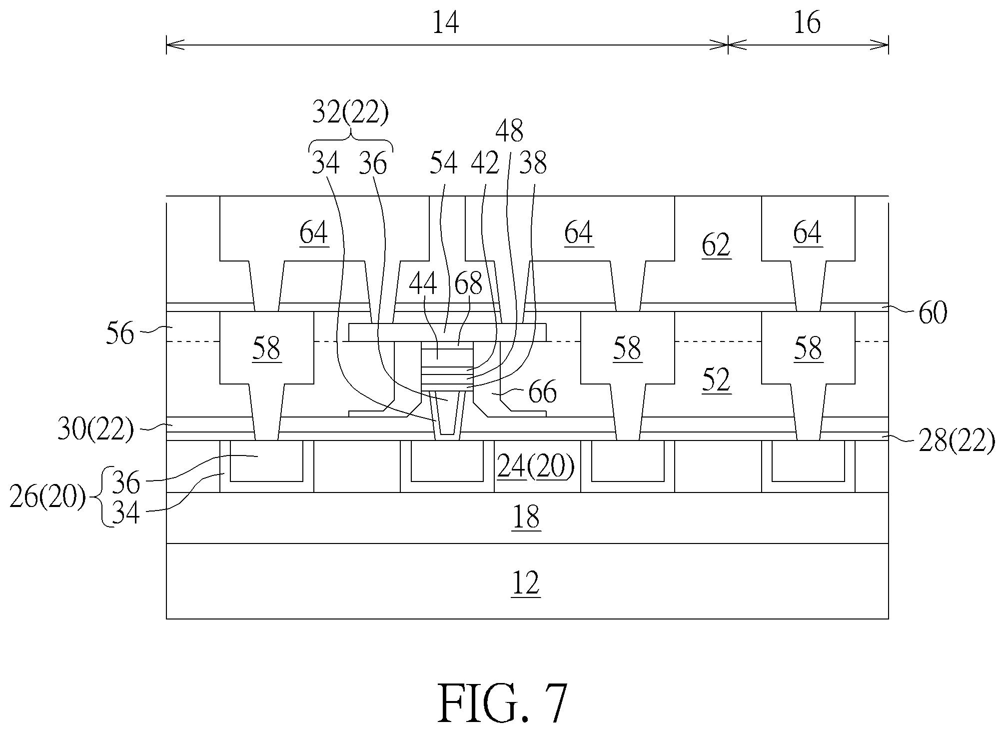 Patent US12310259 Figure 4 – Semiconductor device and method for fabricating the same