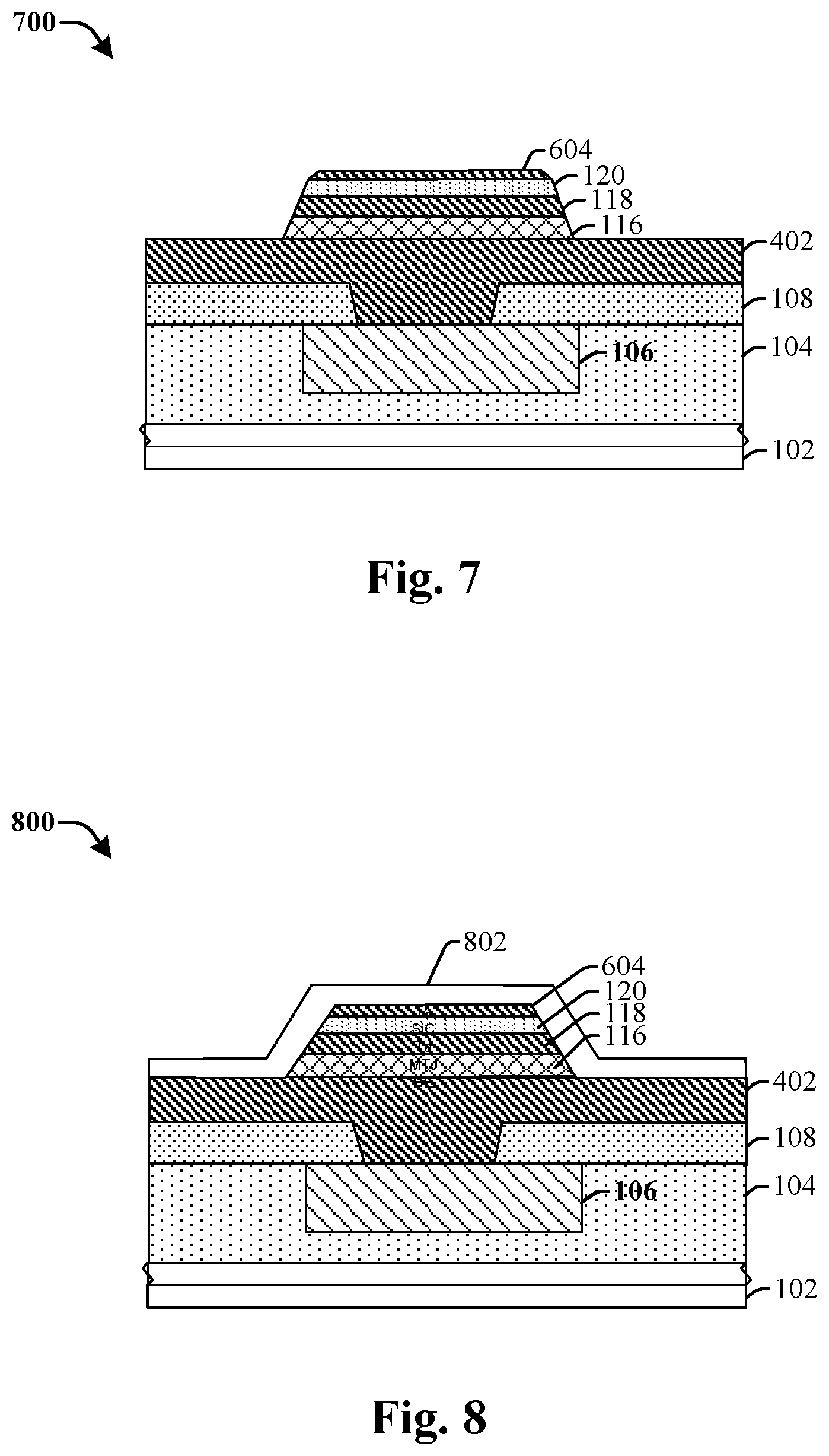 Patent US12310261 Figure 5 – Memory device having via landing protection