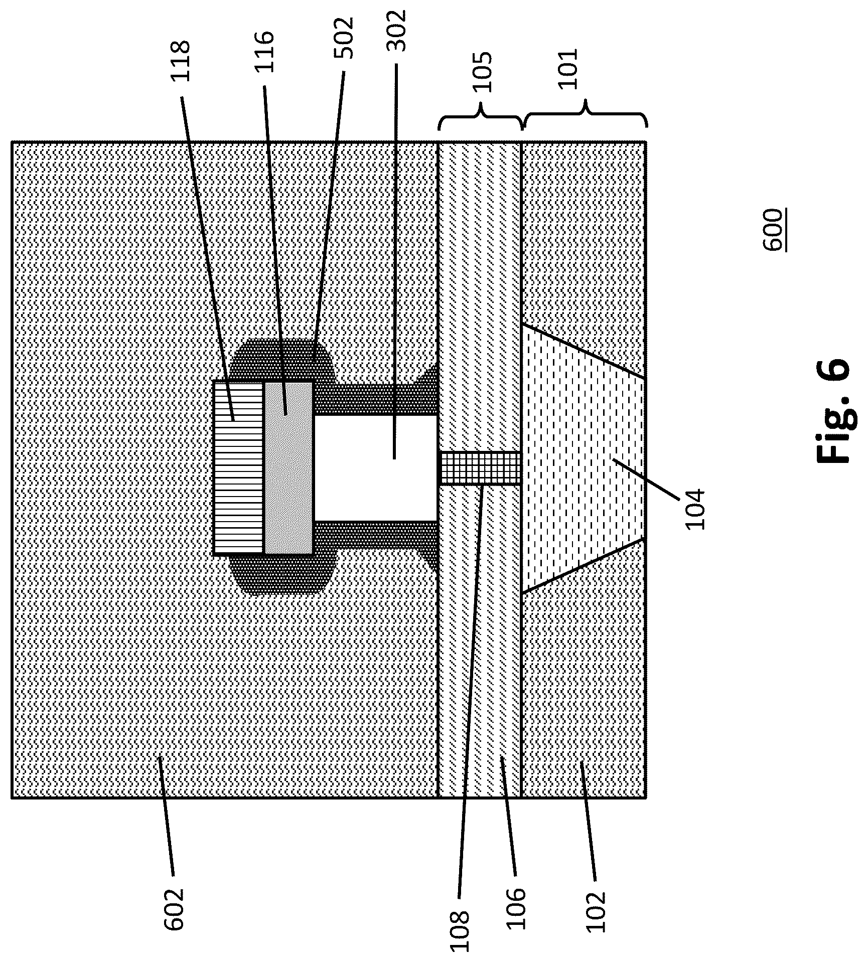 Patent US12310262 Figure 6 – Phase change memory with encapsulated phase change element