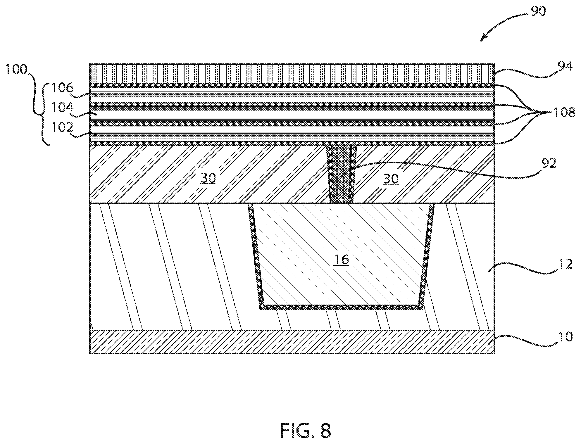 Patent US12310264 Figure 7 – Phase change memory using multiple phase change layers and multiple heat conductors