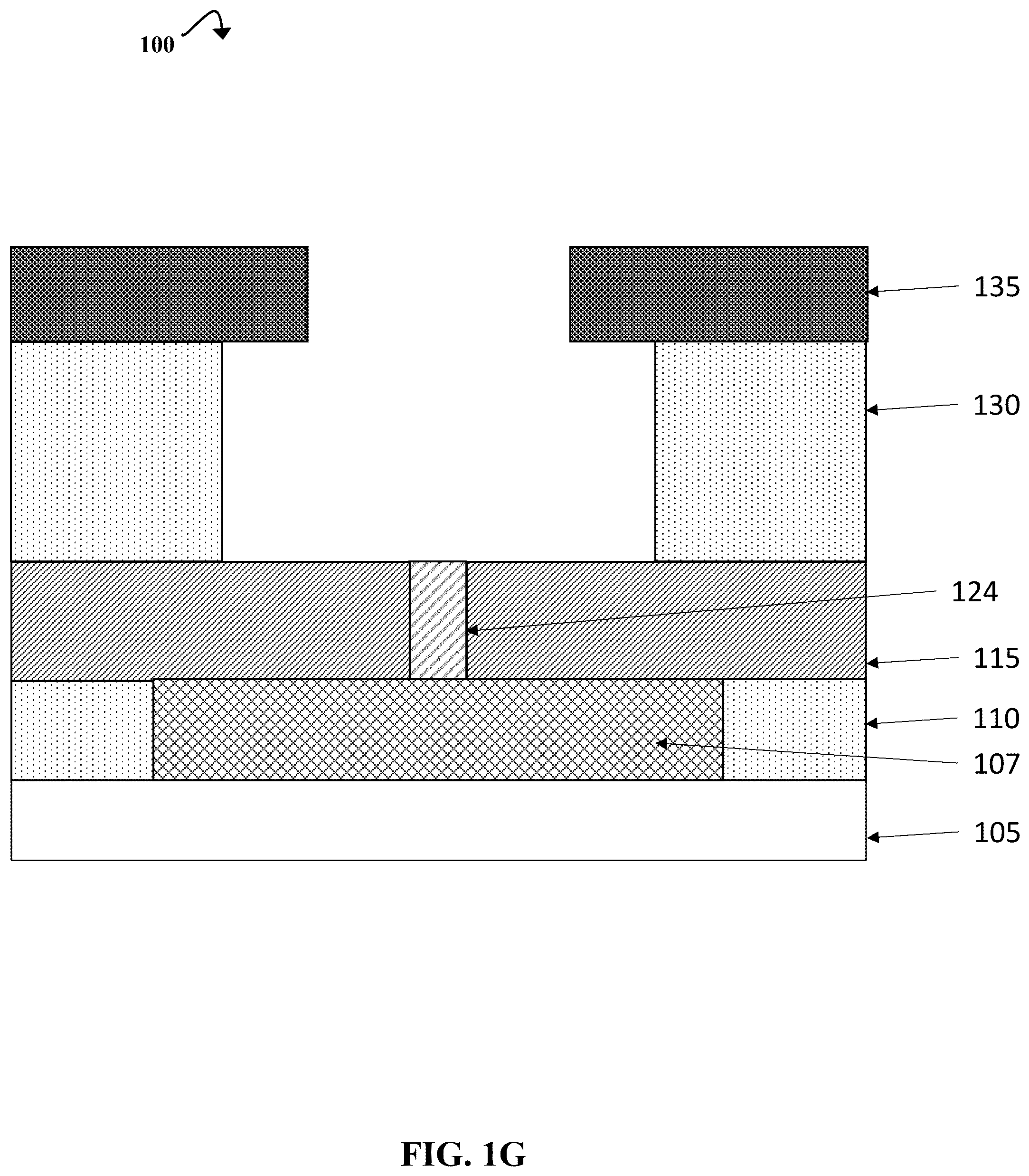 Patent US12310265 Figure 7 – Dome-shaped phase change memory mushroom cell