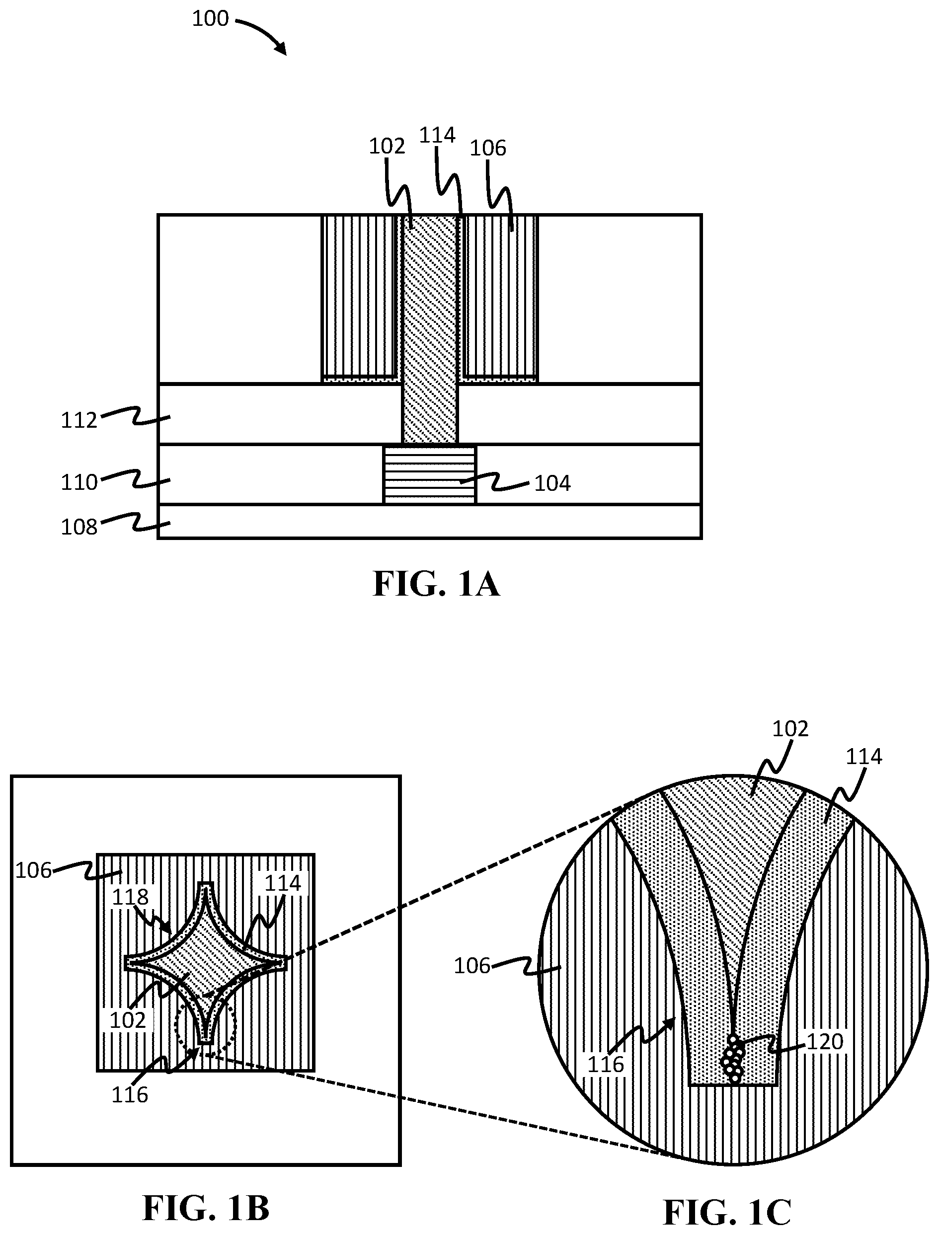 Patent US12310267 Figure 1 – ReRAM module with intermediate electrode