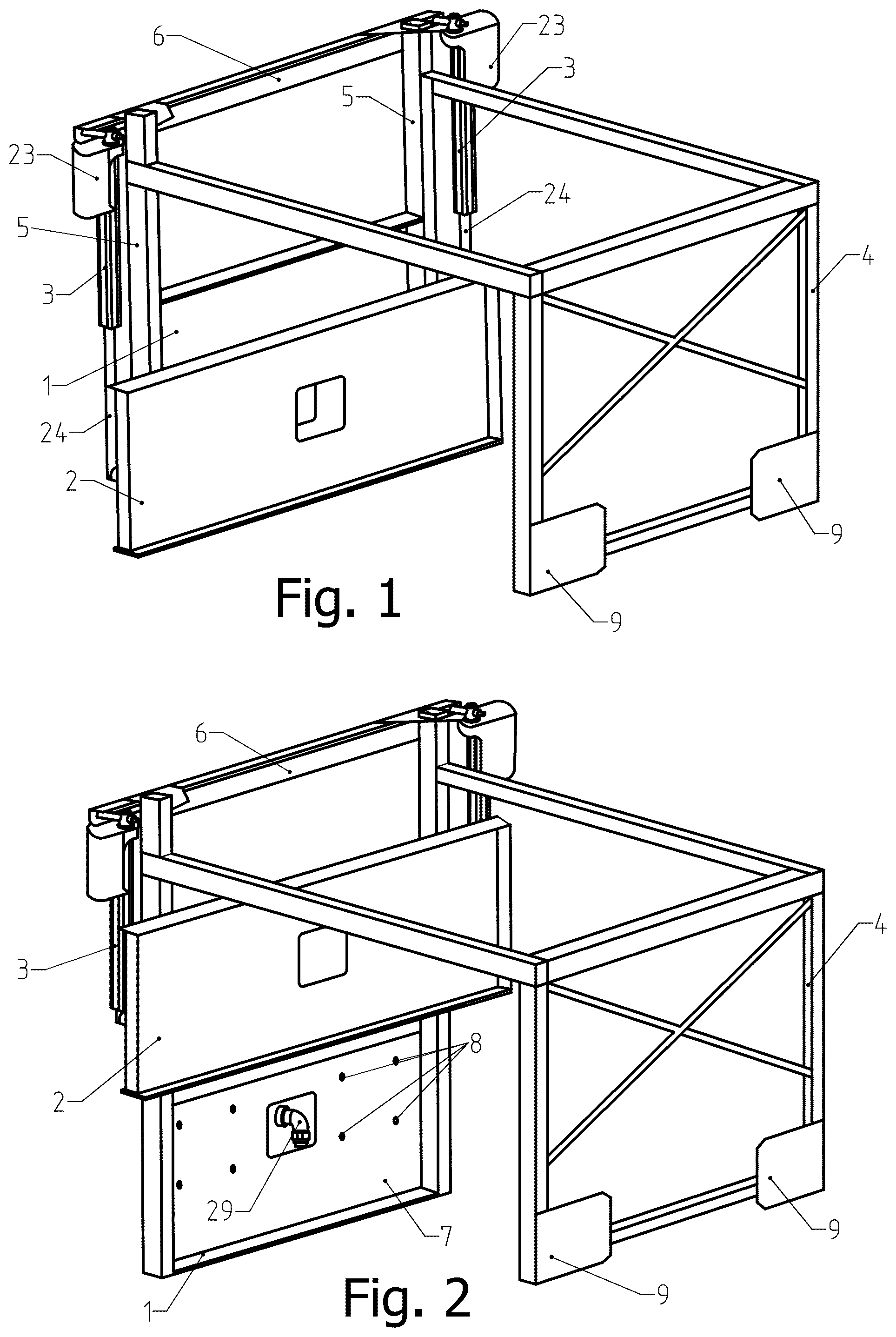Patent US12310269 Figure 1 – Attachment system for agricultural equipment