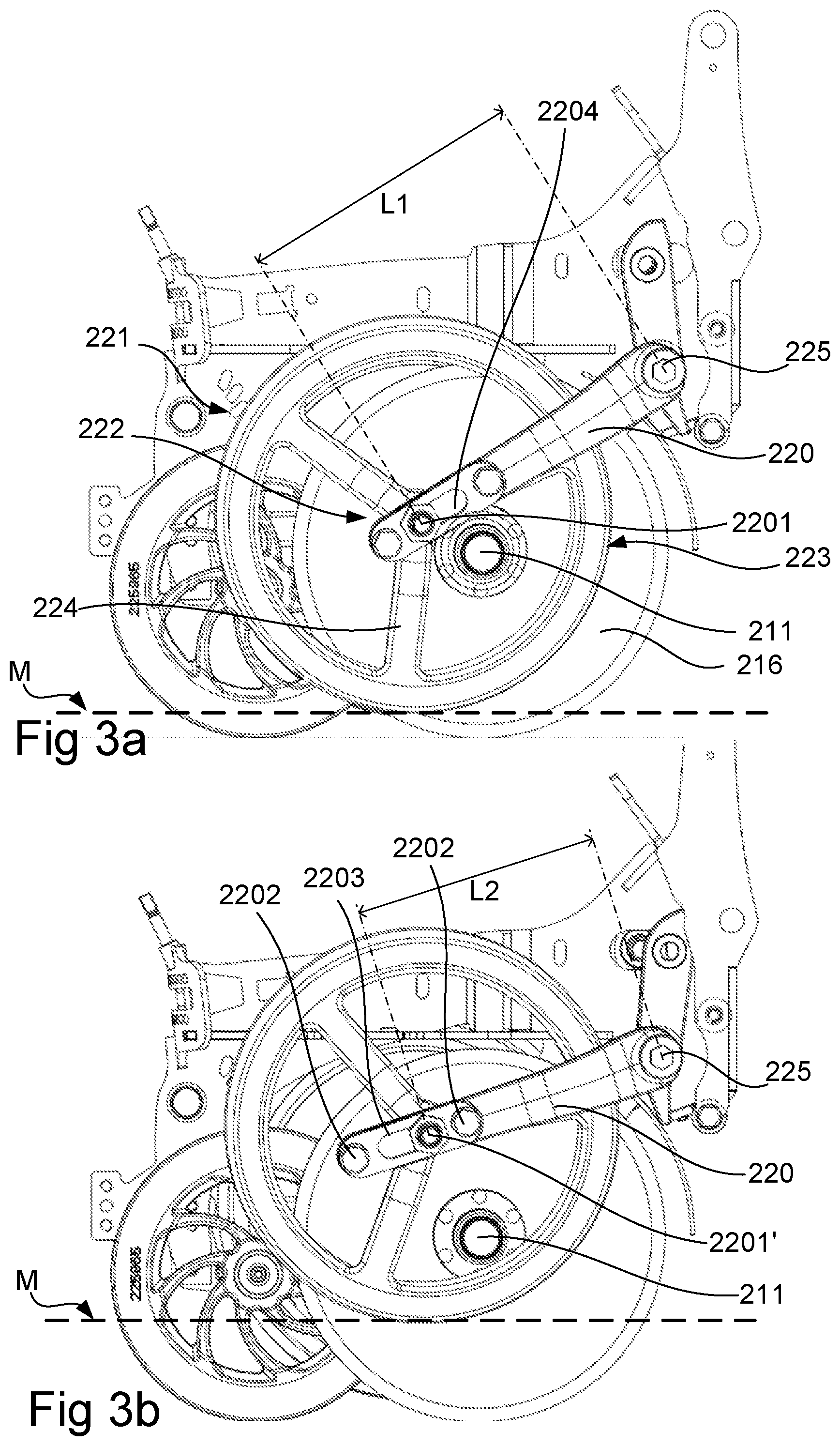 Patent US12310271 Figure 2 – Gauge wheel device, row unit, agricultural implement and method of operating gauge wheel device