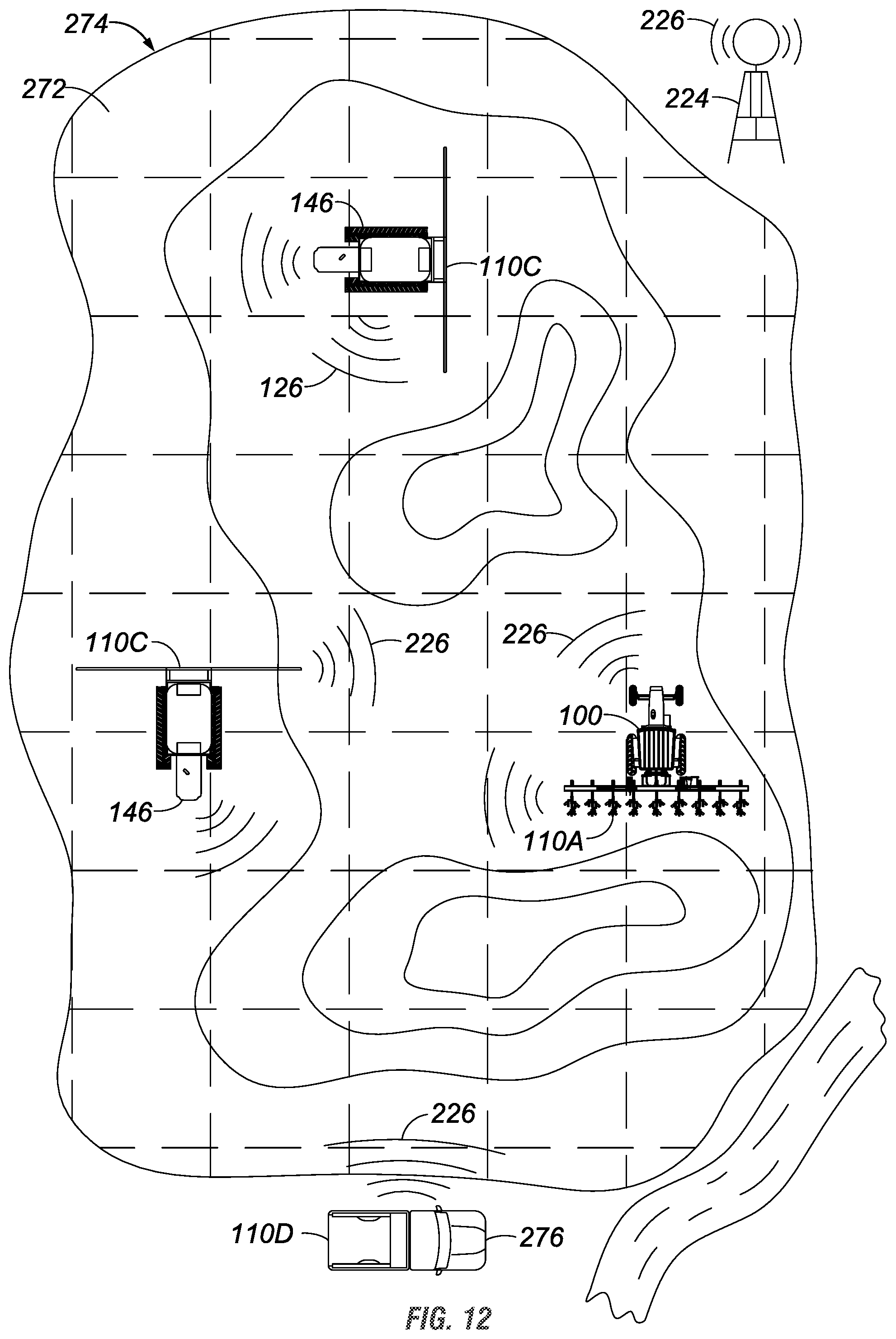 Patent US12310276 Figure 12 – Connected planter data sharing playthrough