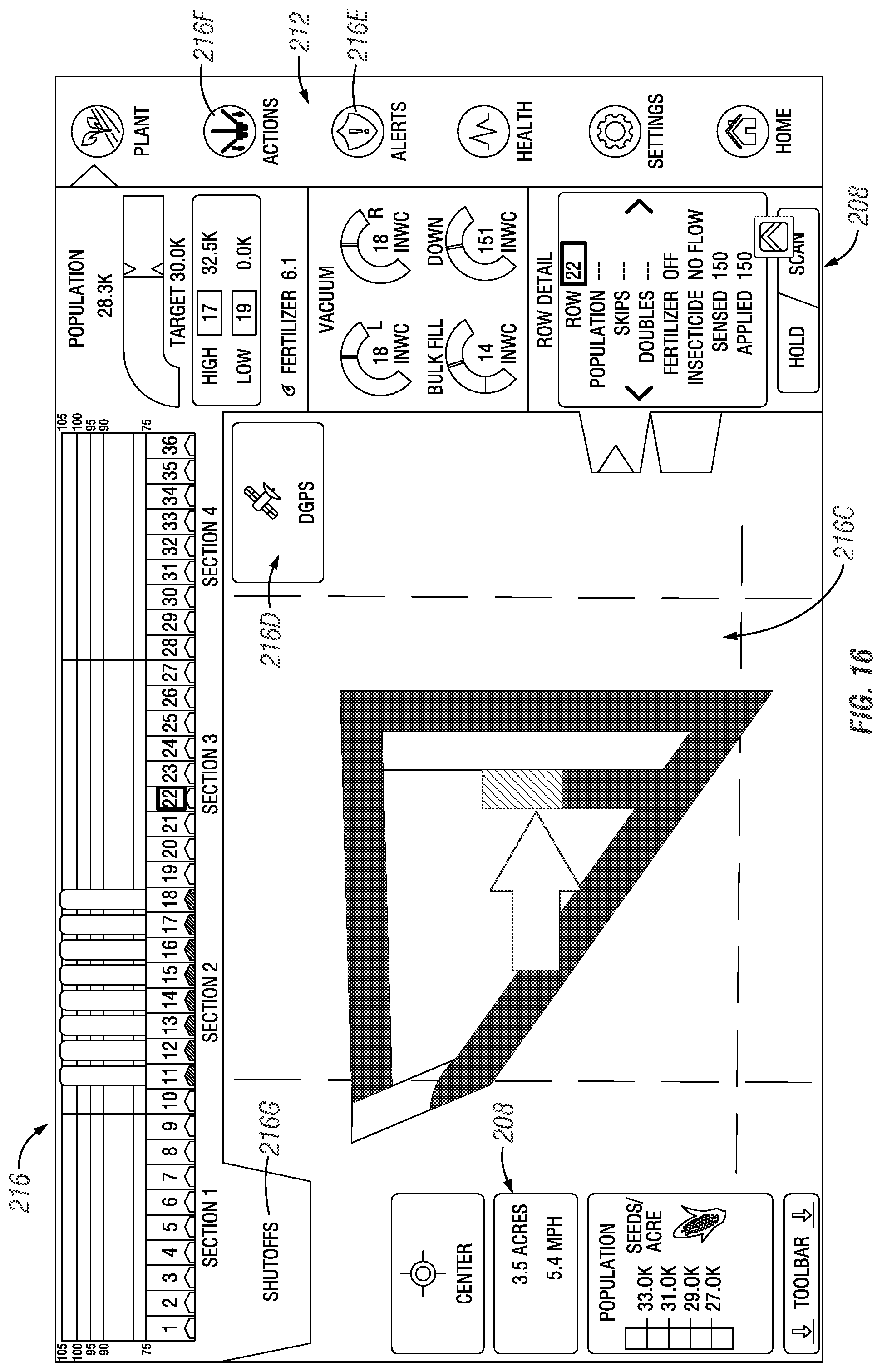 Patent US12310276 Figure 16 – Connected planter data sharing playthrough