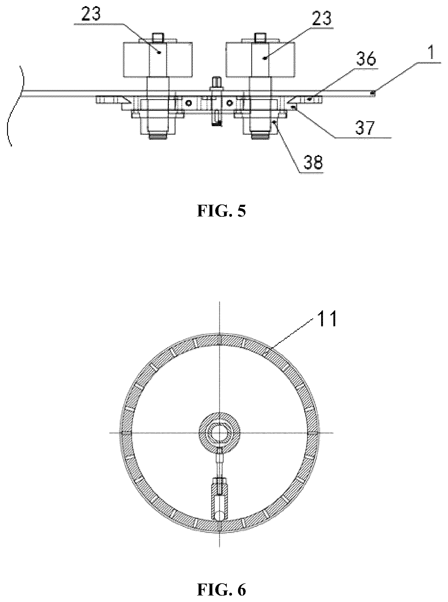 Patent US12310277 Figure 3 – Seed-on-paper-band packaging machine suitable for plot breeding and working method thereof