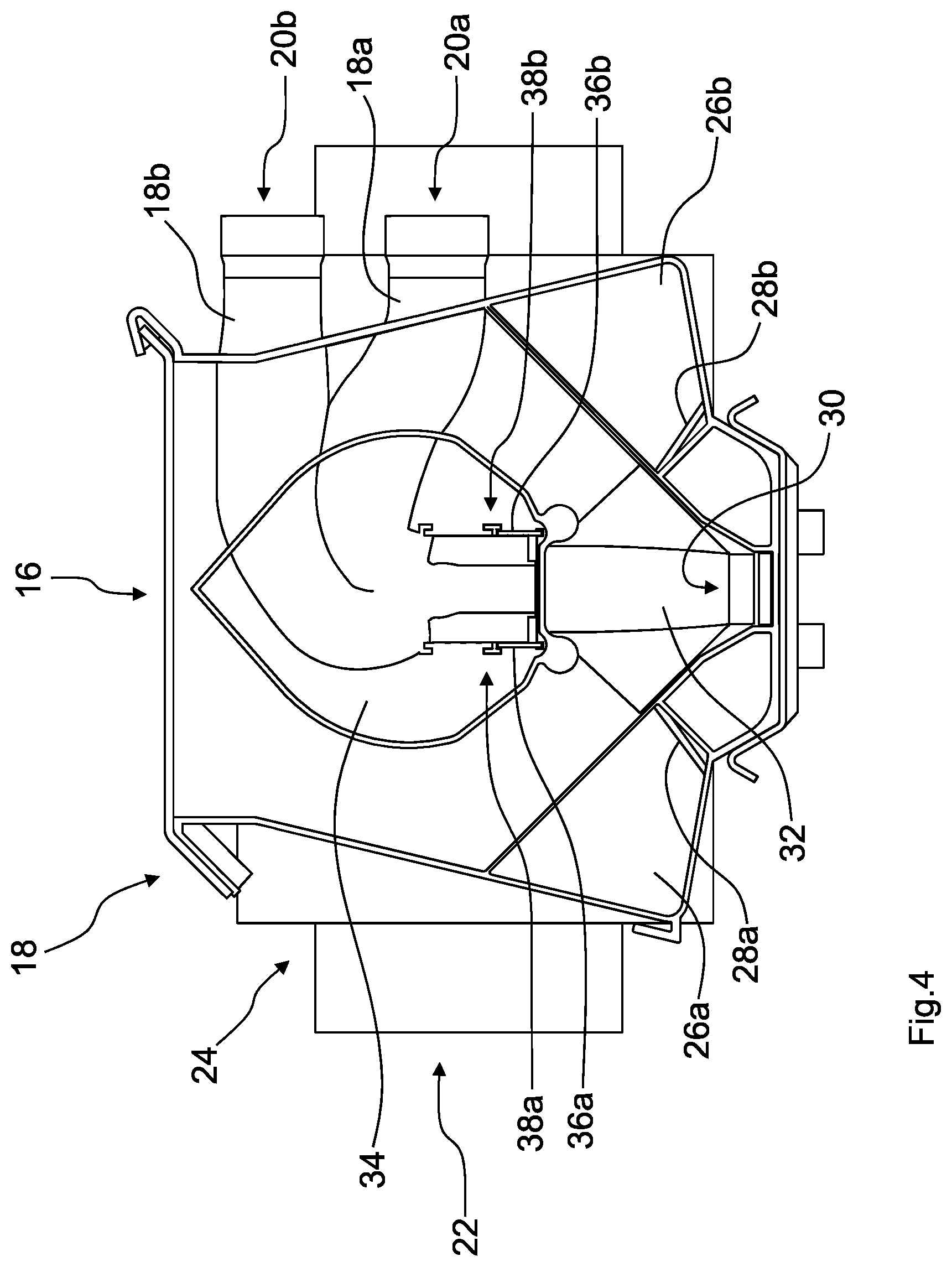 Patent US12310281 Figure 4 – Distribution device for granular material