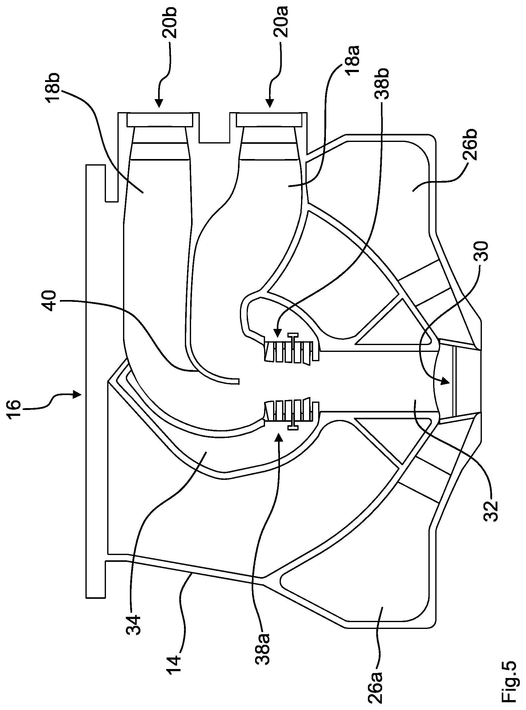 Patent US12310281 Figure 5 – Distribution device for granular material