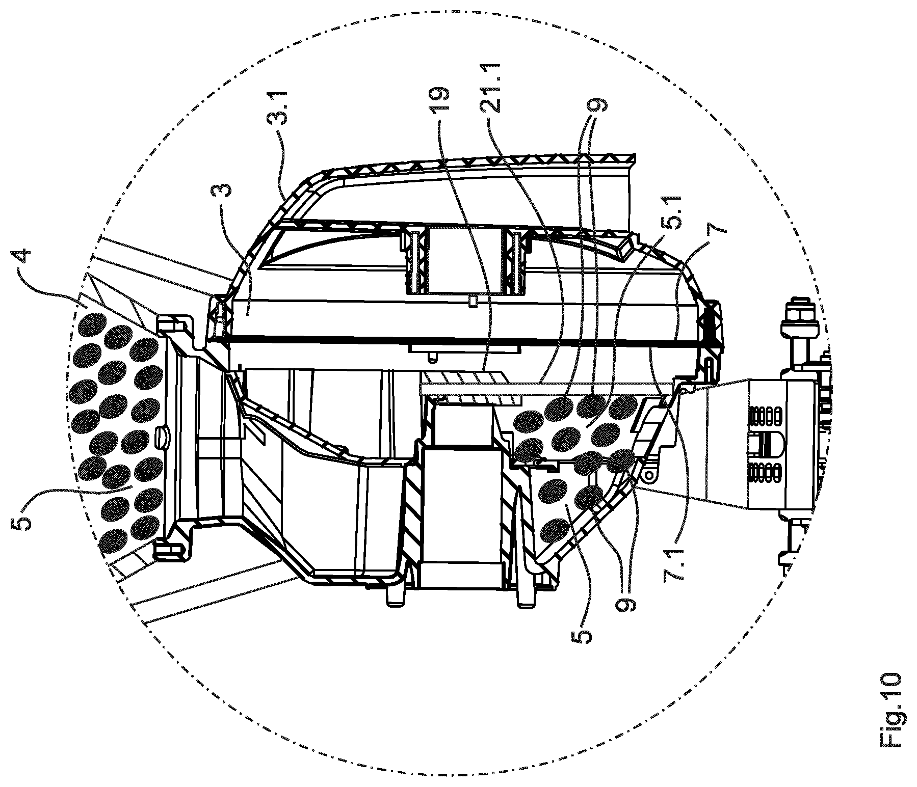 Patent US12310282 Figure 10 – Metering system of an agricultural machine