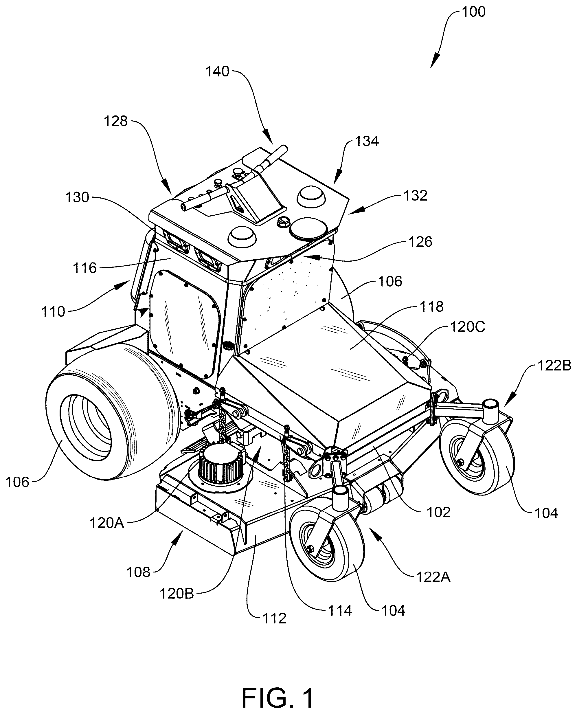 Patent US12310283 Figure 1 – Method and apparatus for modeling an environment proximate an autonomous system