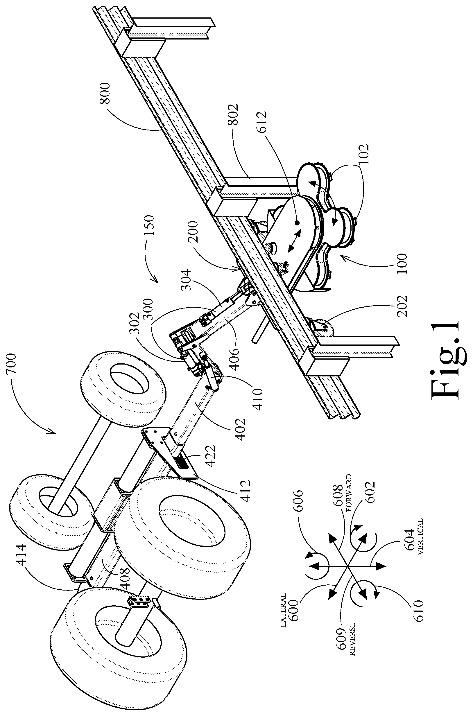 Patent US12310284 Figure 1 – Turf trimming system and integrated control system