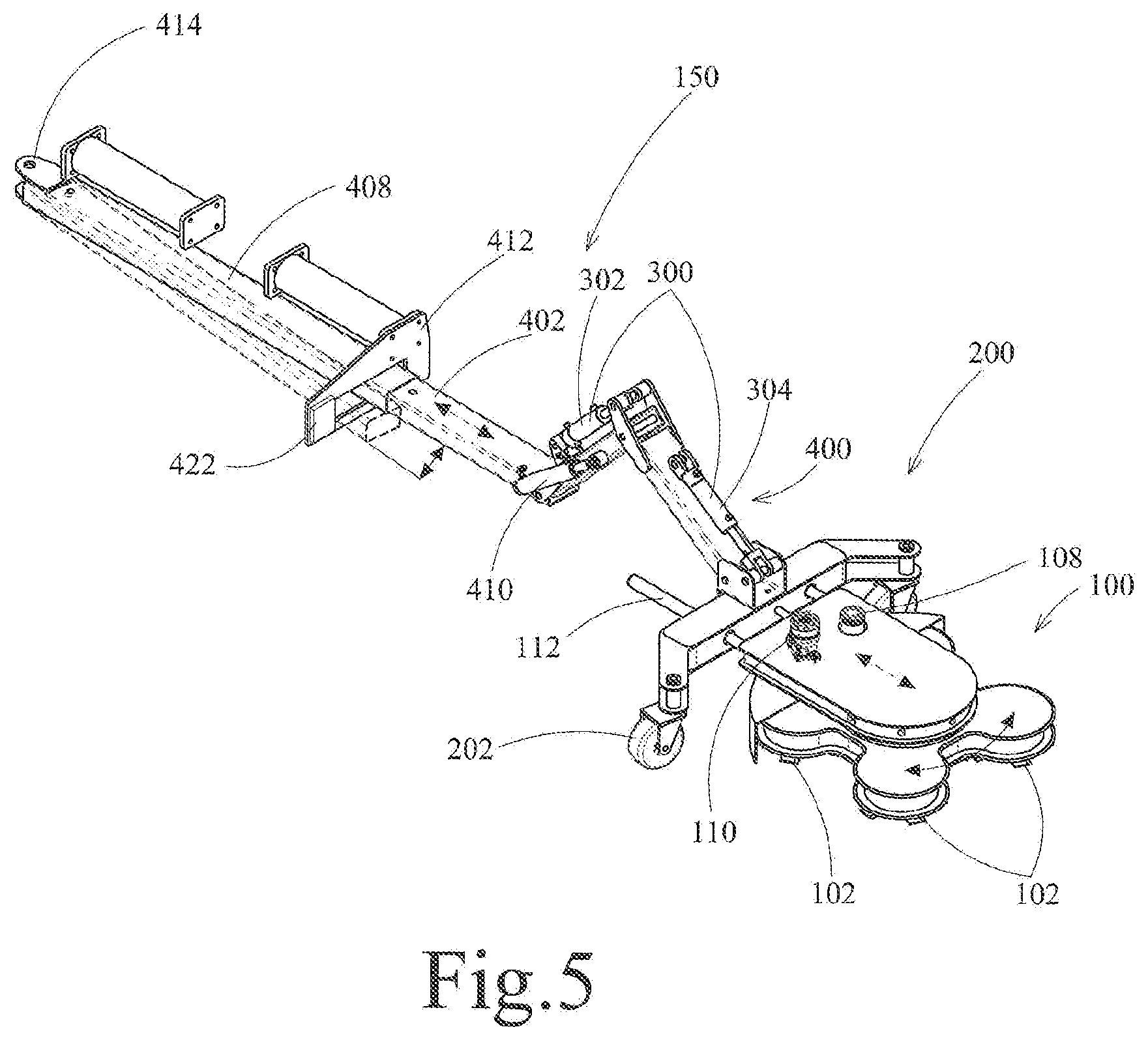 Patent US12310284 Figure 4 – Turf trimming system and integrated control system