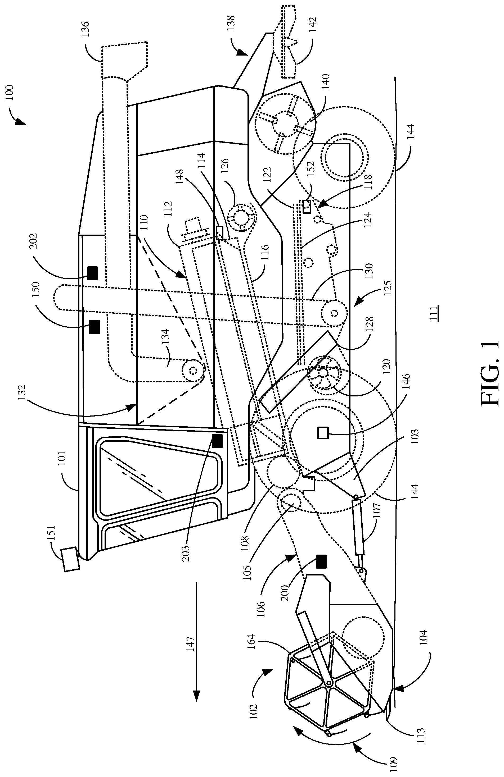 Patent US12310286 Figure 1 – Crop constituent sensing