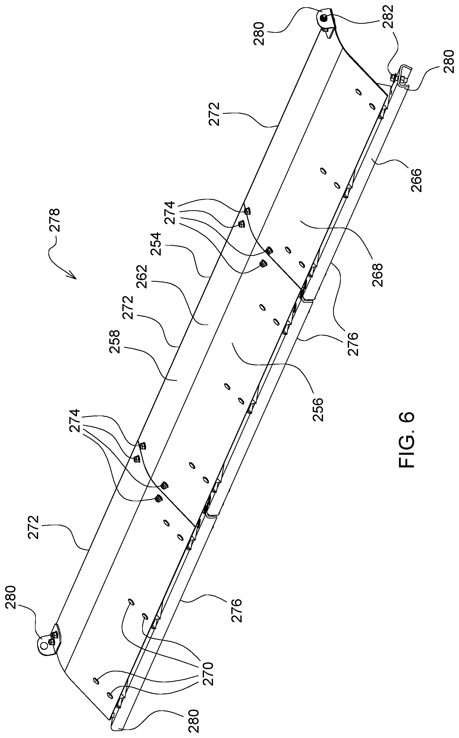 Patent US12310289 Figure 7 – Pickup belt header finger guide ramp