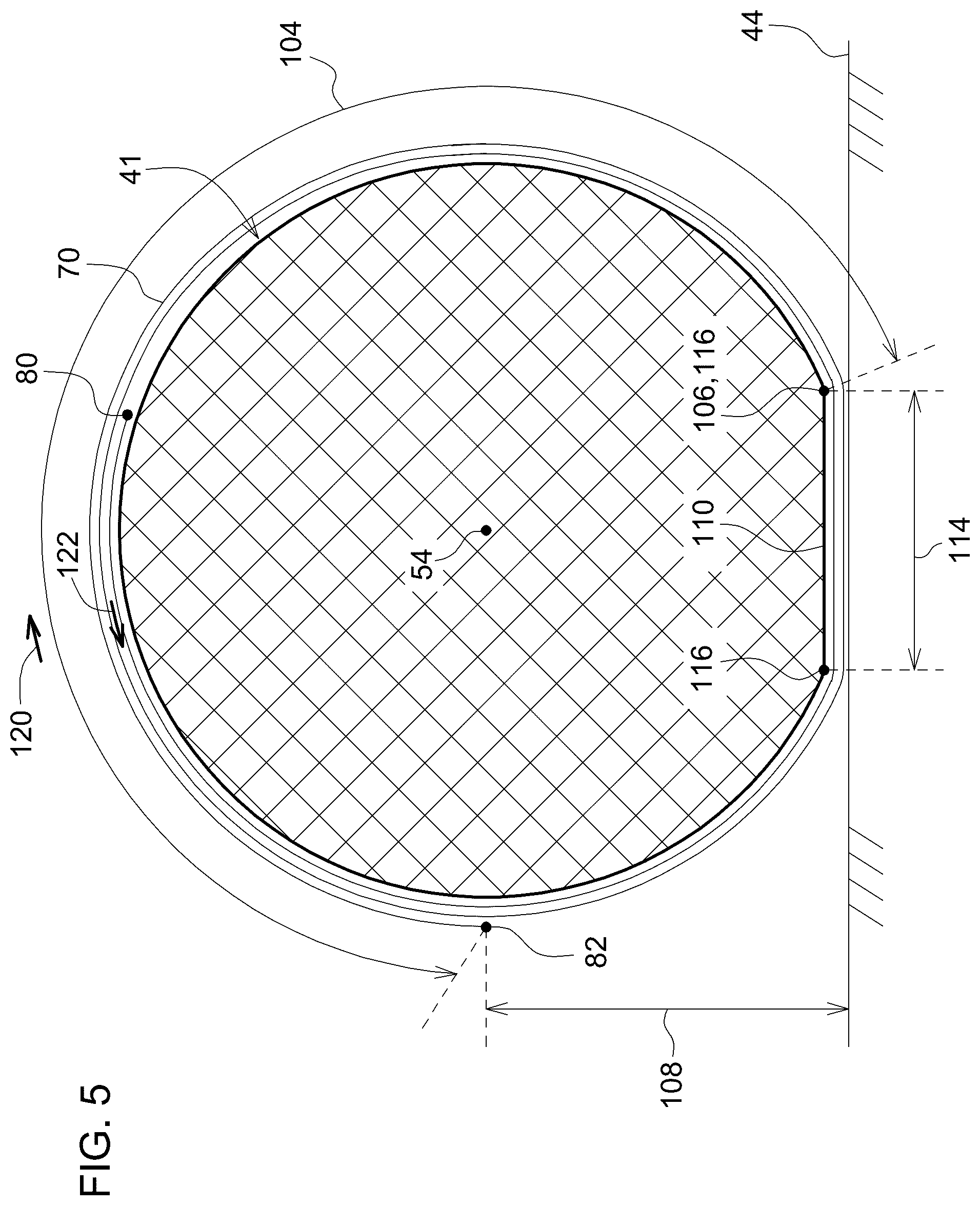 Patent US12310291 Figure 5 – Round bale ground placement orientation during baler ejection