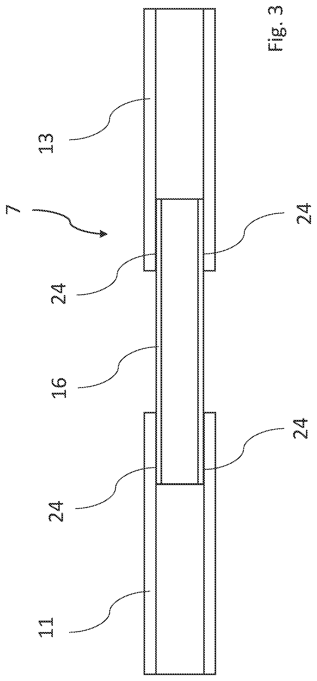 Patent US12310296 Figure 3 – Articulated boom, machine, method for manufacturing a connecting piece for an articulated boom and use of an articulated boom