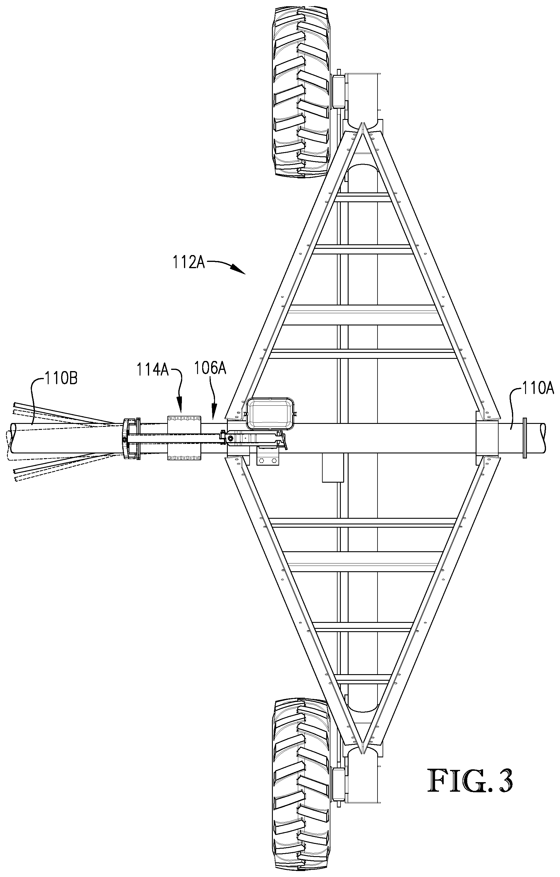 Patent US12310298 Figure 3 – Alignment guide for an alignment system of a mobile irrigation system