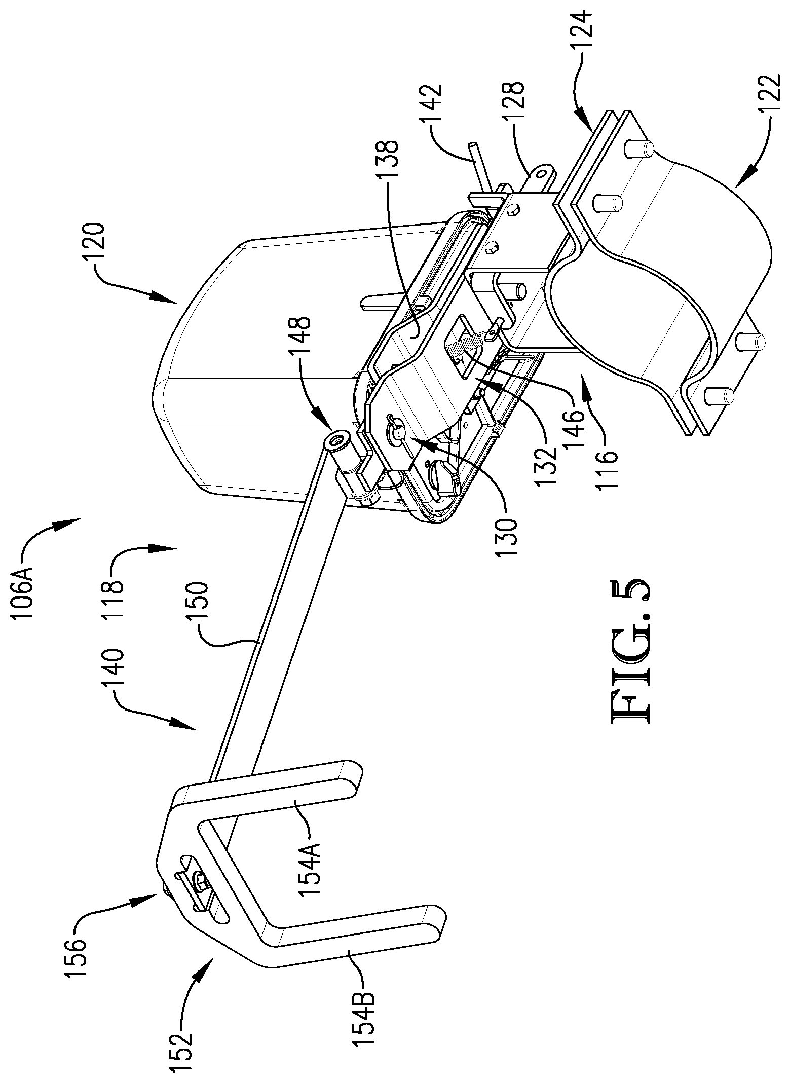 Patent US12310298 Figure 5 – Alignment guide for an alignment system of a mobile irrigation system