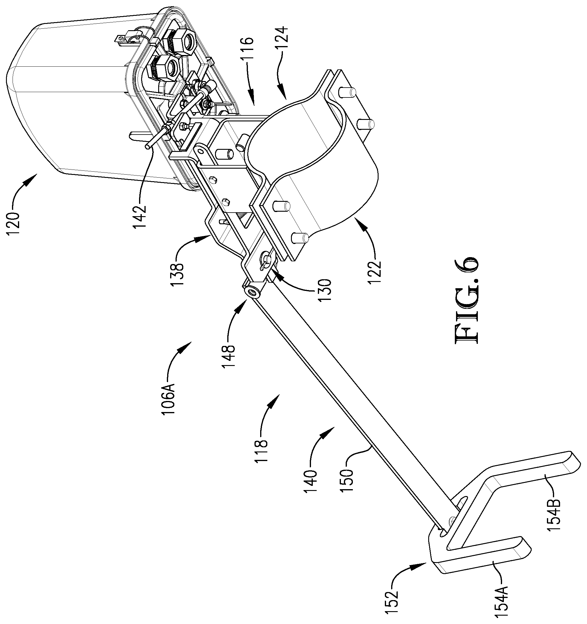 Patent US12310298 Figure 6 – Alignment guide for an alignment system of a mobile irrigation system