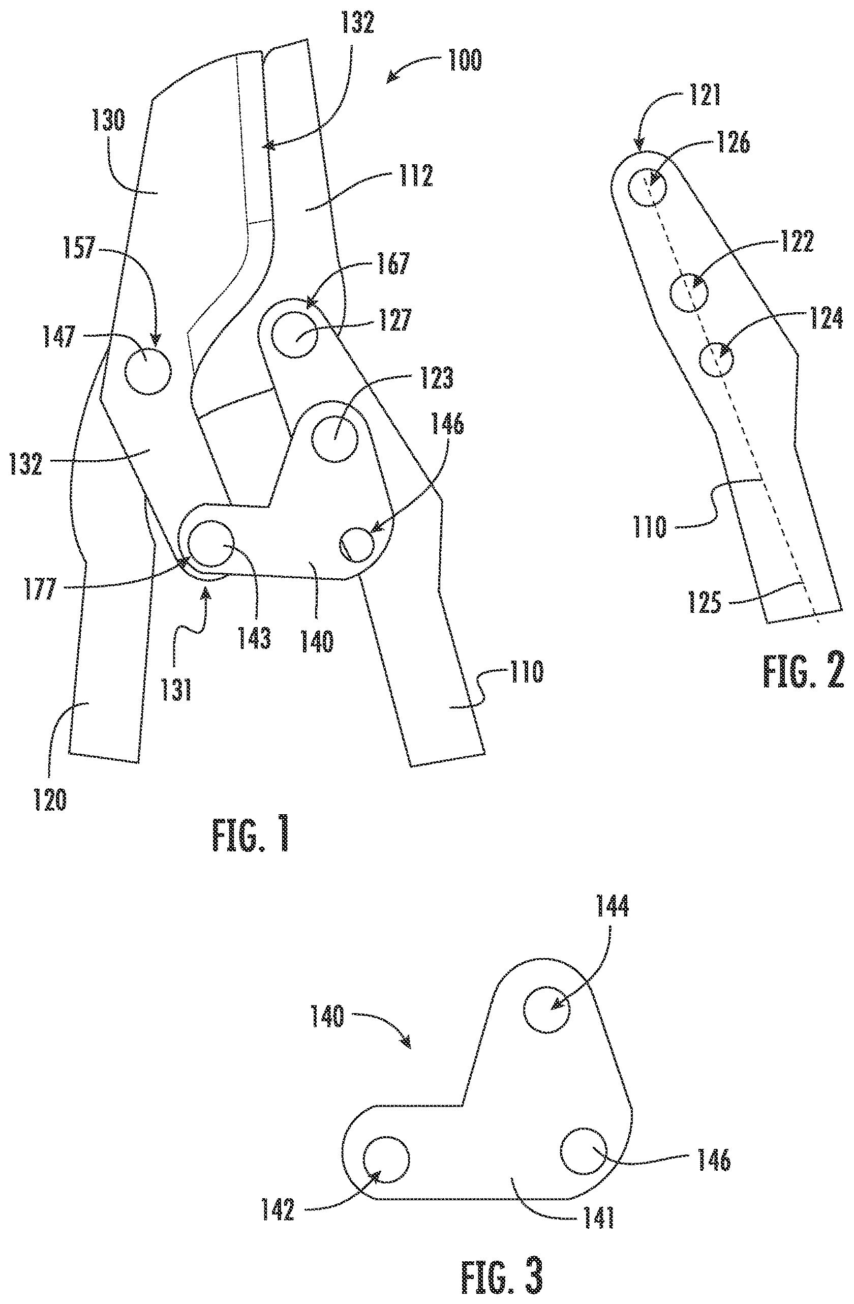 Patent US12310300 Figure 1 – Hand tool with shear assembly