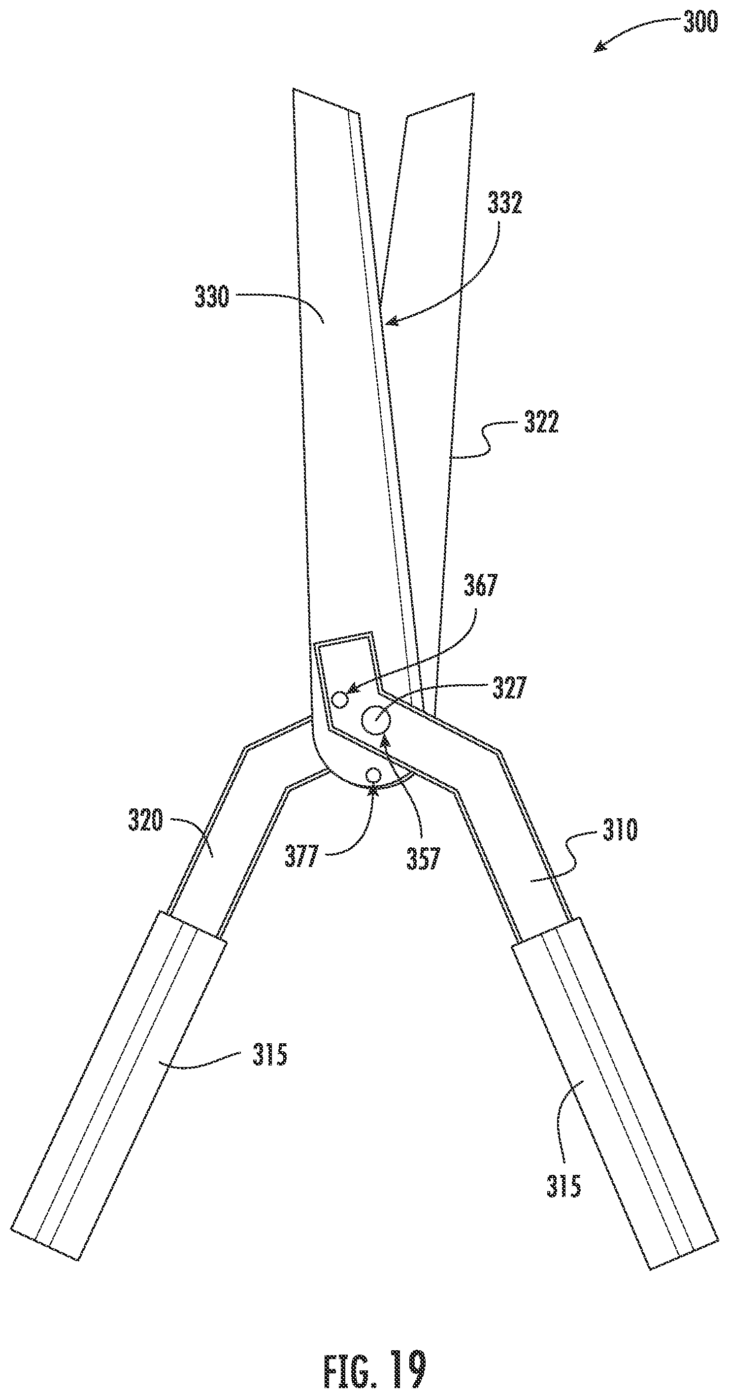 Patent US12310300 Figure 14 – Hand tool with shear assembly