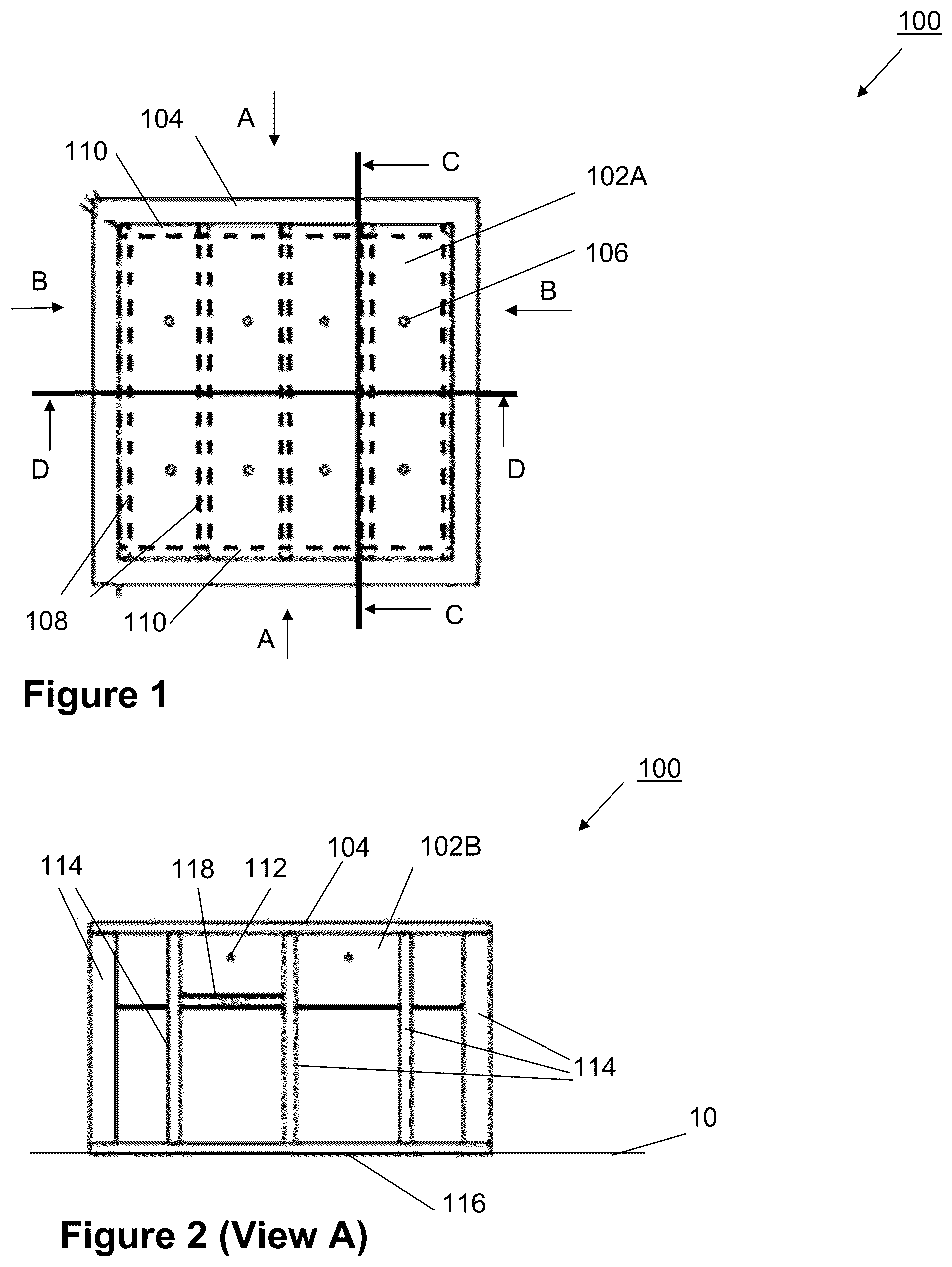 Patent US12310303 Figure 1 – Raised planter